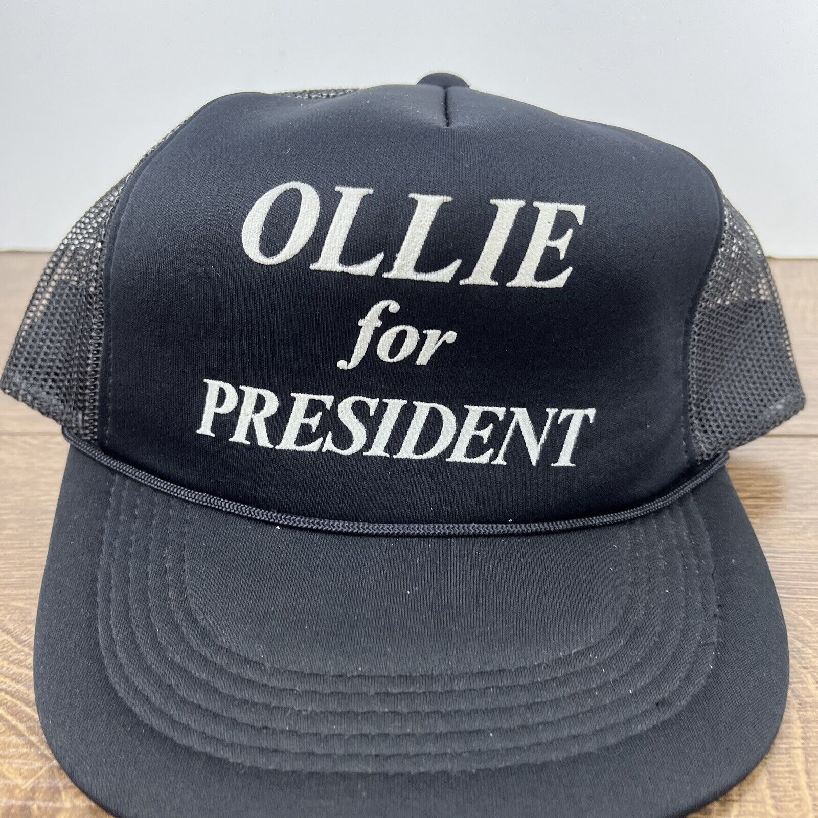 Other Ollie For President Hat Ollie Black Hat Snapback Adjustable Size ONE SIZE - 6 Thumbnail