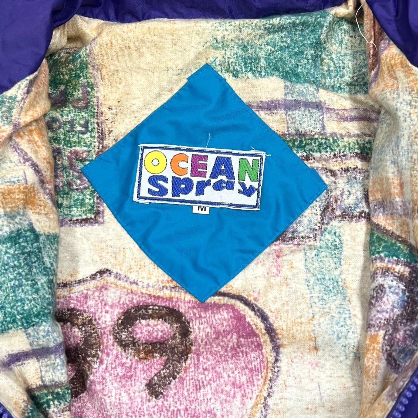 Vintage VINTAGE Ocean Spray Colour Block Windbreaker Jacket Medium Mens Colourful 90s Lined Cagoule Size US M / EU 48-50 / 2 - 4 Thumbnail