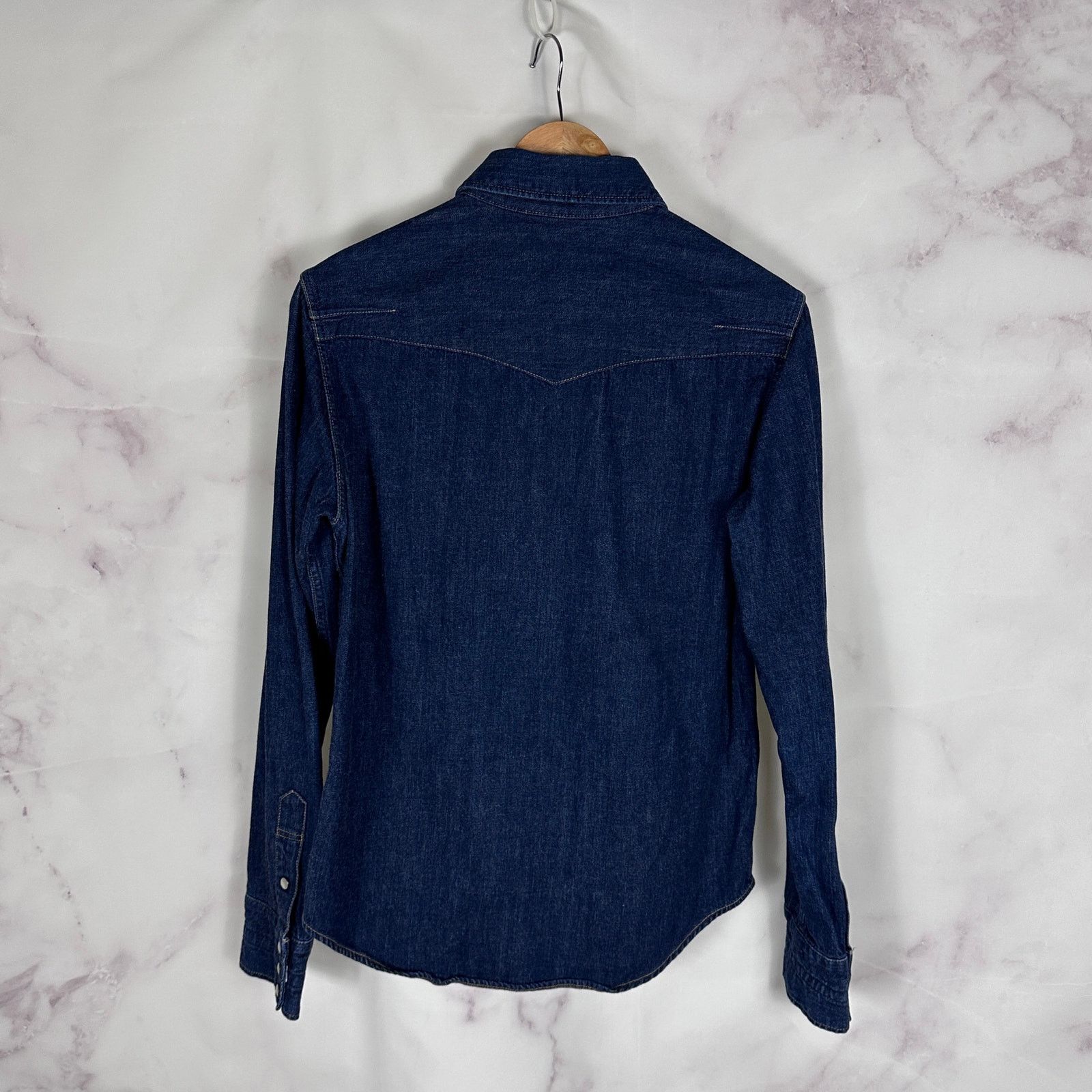 Number (N)ine A/W07 Denim Western Shirt Size US M / EU 48-50 / 2 - 6 Thumbnail