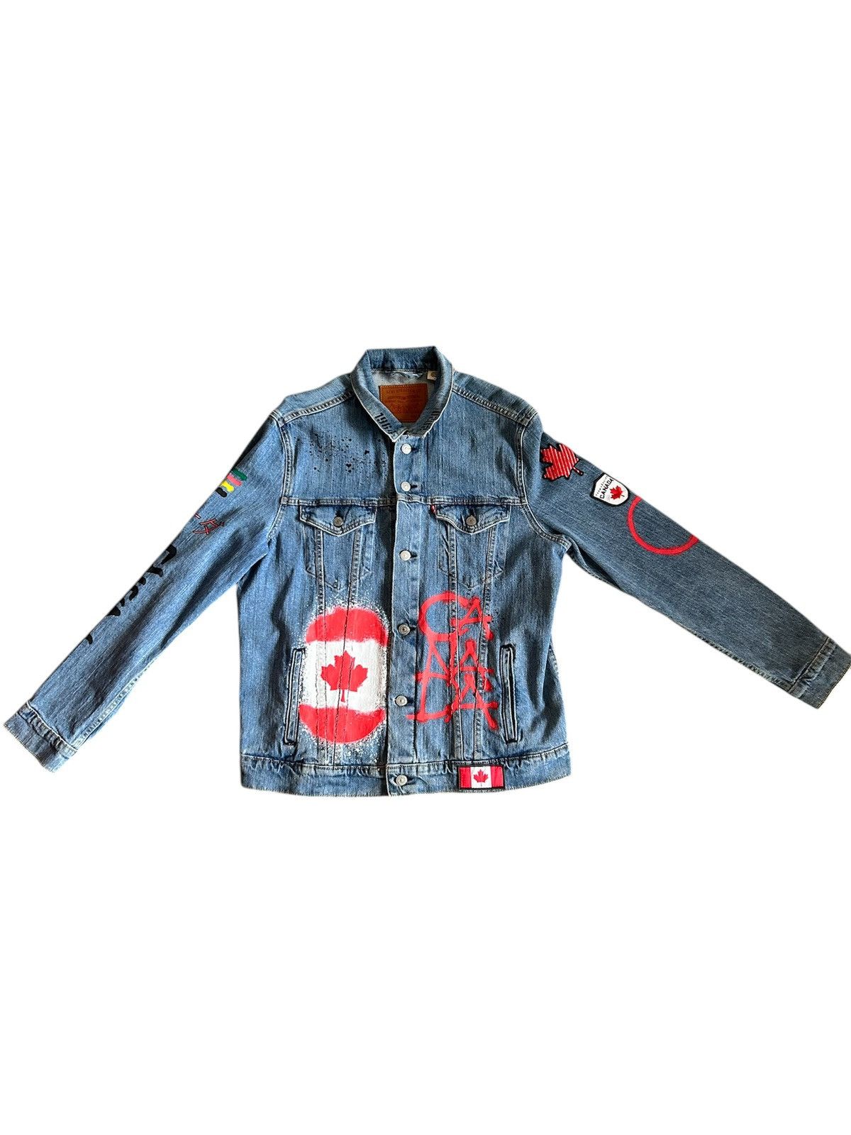 Levi's × Levi's Made & Crafted Rare team Canada Olympic jacket Size US L / EU 52-54 / 3 - 1 Thumbnail
