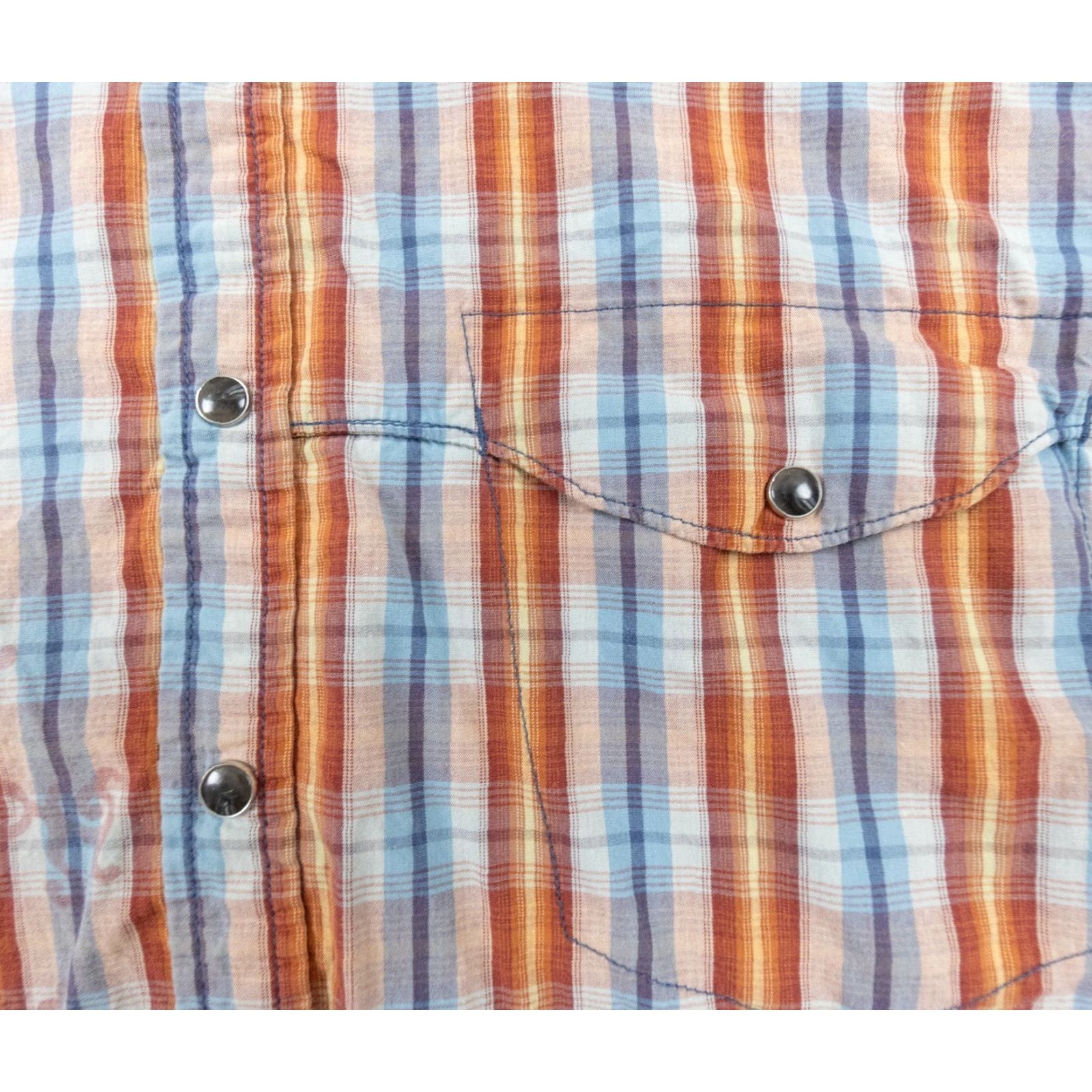 Mountain Hardwear Mountain Hardwear Shirt Mens Large Short Sleeve Button-Up Plaid Multicolor Cotton Snaps Embroidered All Seasons Outdoor Regular Basic Casual Mens Size US L / EU 52-54 / 3 - 5 Thumbnail