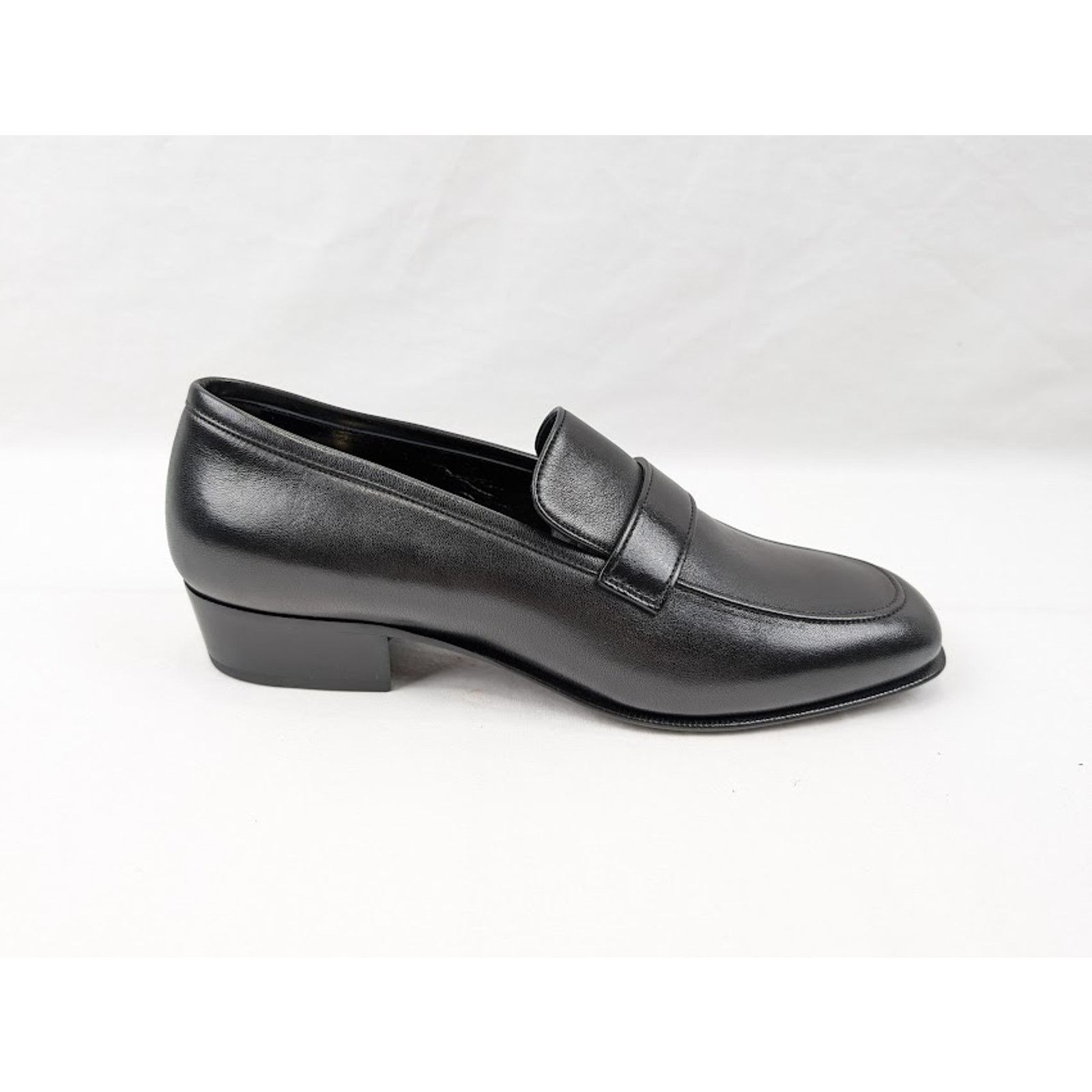Saint Laurent Paris o1rshd1 Solferino 30 Moc Shoes in Nero Size US 12 / EU 45 - 1 Thumbnail