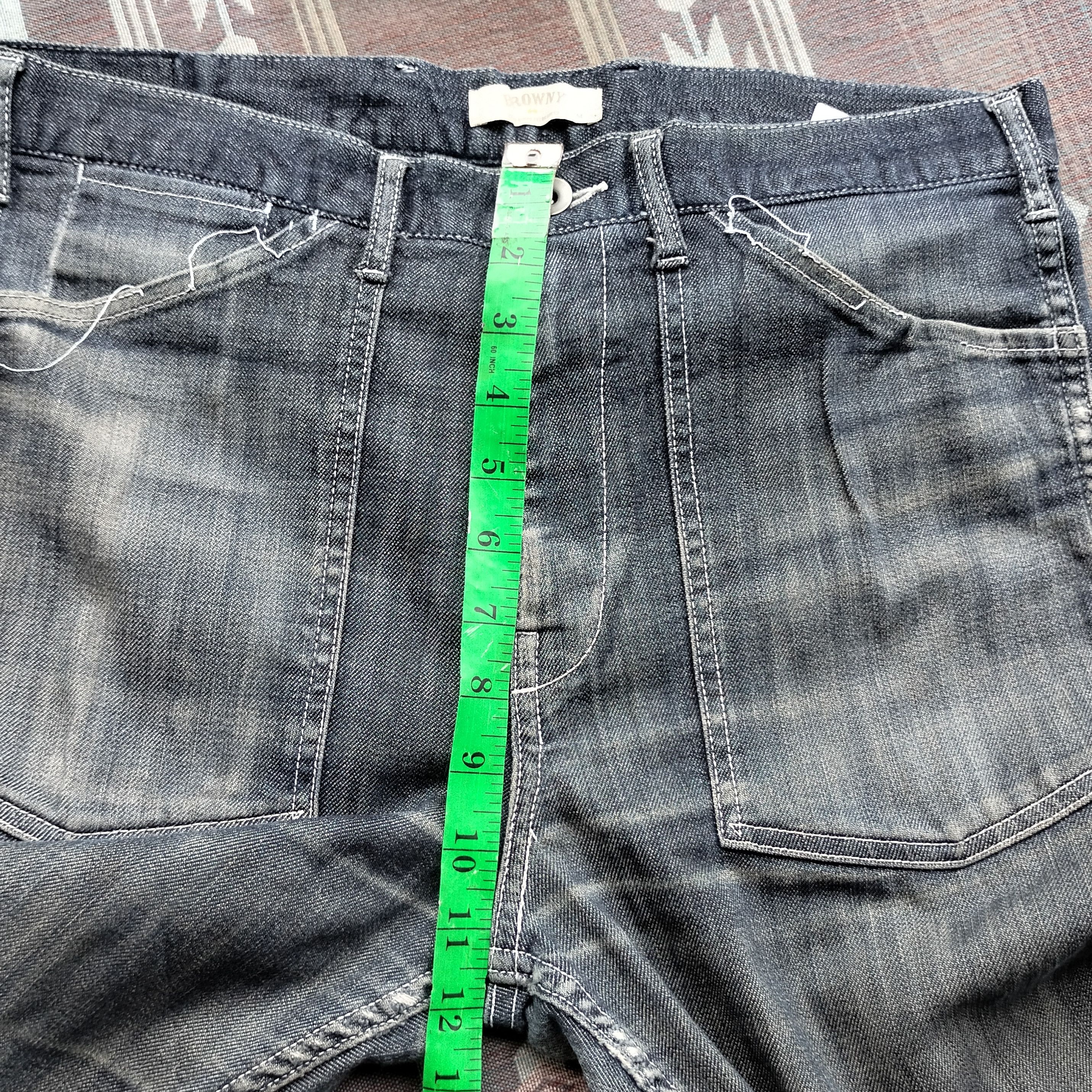 Tornado Mart Vintage browny japan buckle back bush jeans Size US 32 / EU 48 - 9 Thumbnail