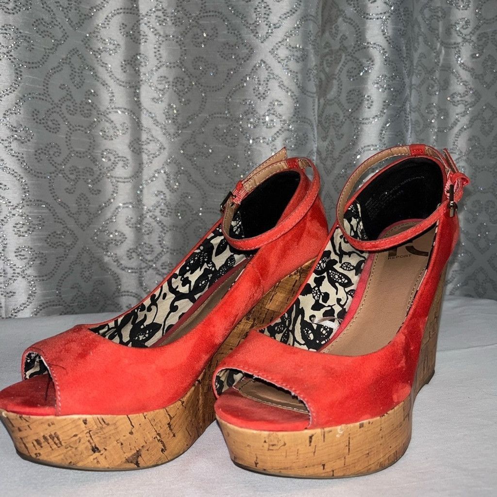 Report Collection Report platform orange shoes Size US 7 / IT 37 - 1 Thumbnail