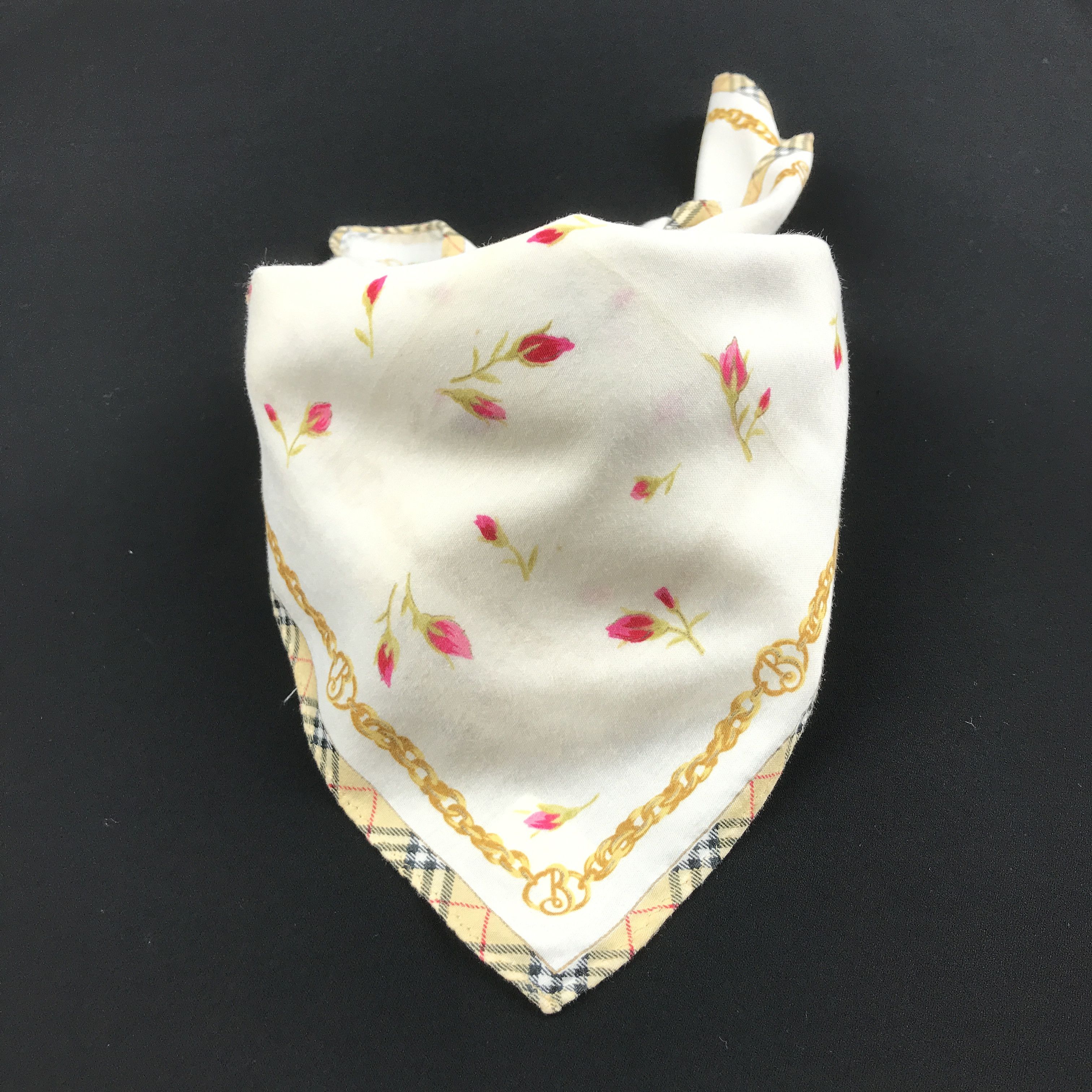 Burberry × Vintage Vintage Burberry Bandana Neckerchief Handkerchief Size ONE SIZE - 4 Thumbnail