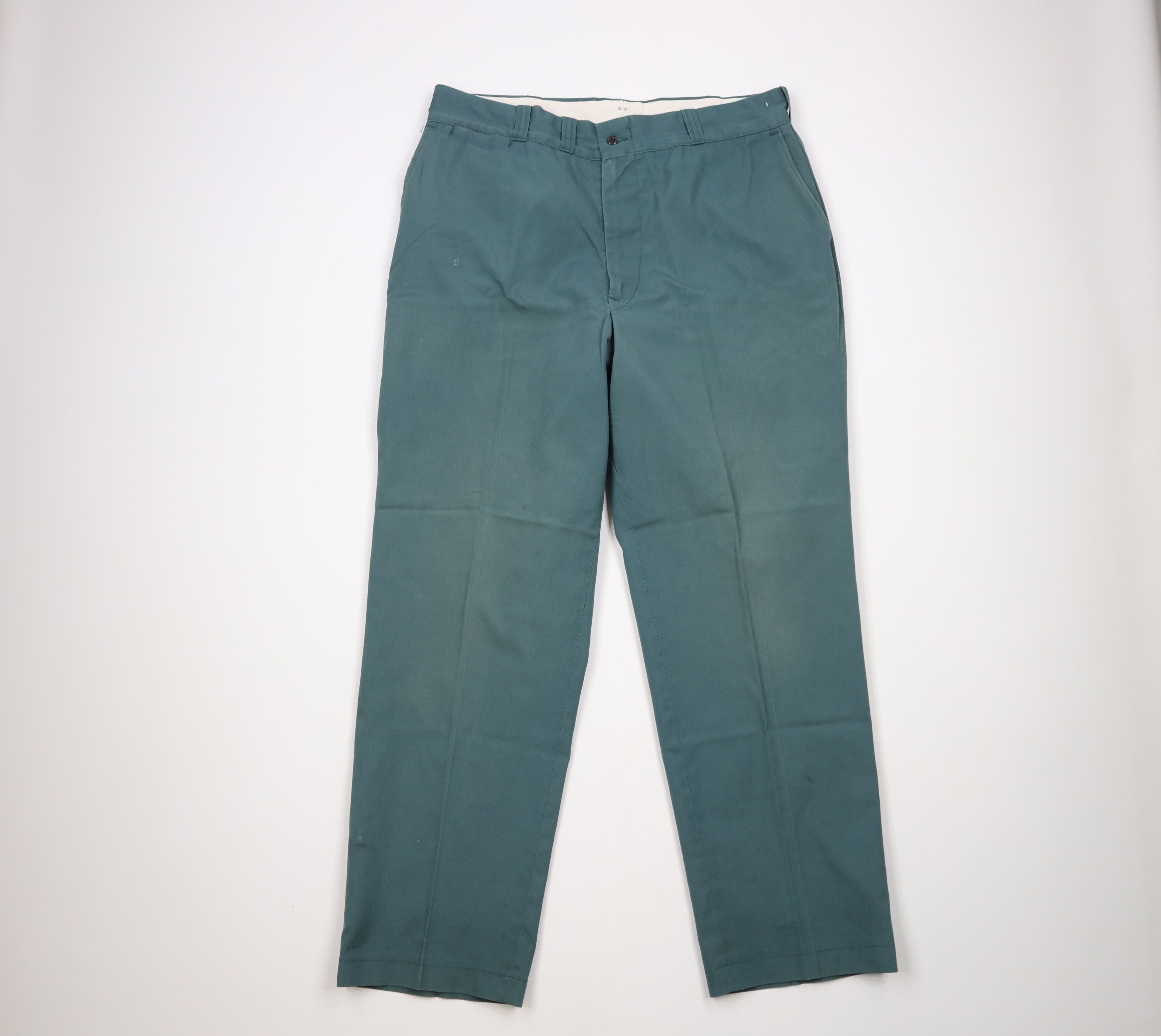 image of Vintage 70's Big Mac Mechanic Work Wide Leg Pants Green Usa, Men's (Size 36)