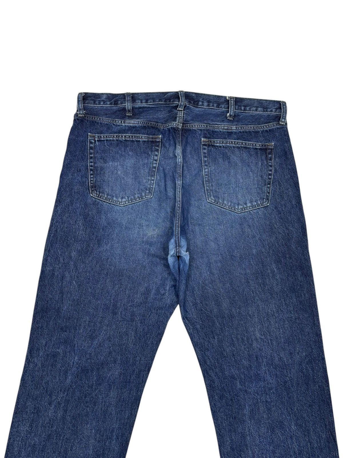 Undercover × Uniqlo VINTAGE UNIQLO BAGGY JEANS BLUE WASH DISTRESSED DENIM Size US 40 / EU 56 - 6 Thumbnail