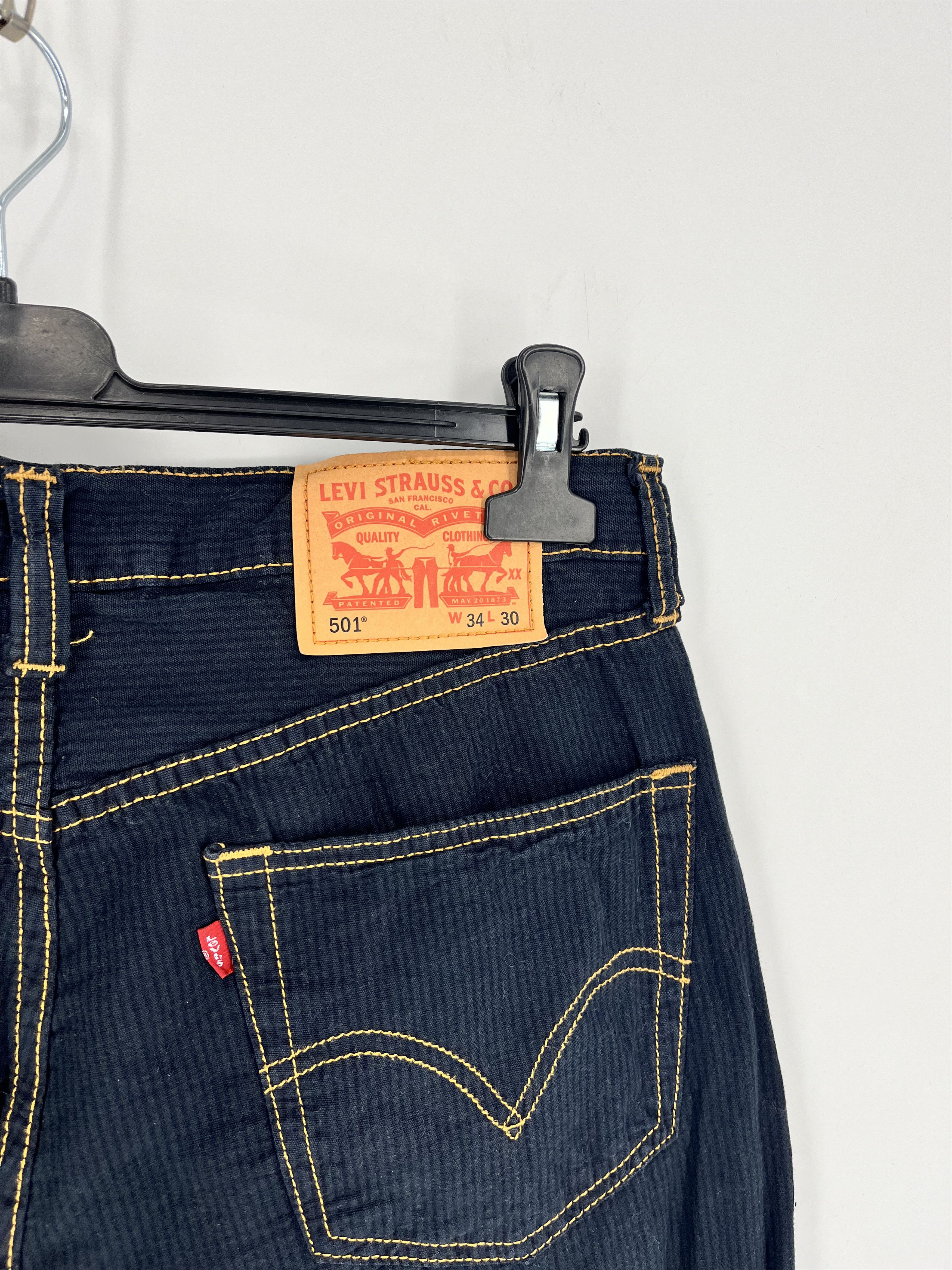 Levi's × Levi's Vintage Clothing Levi's 501 Vintage Denim Navy Jeans W34L30 Made In China Size US 34 / EU 50 - 9 Thumbnail
