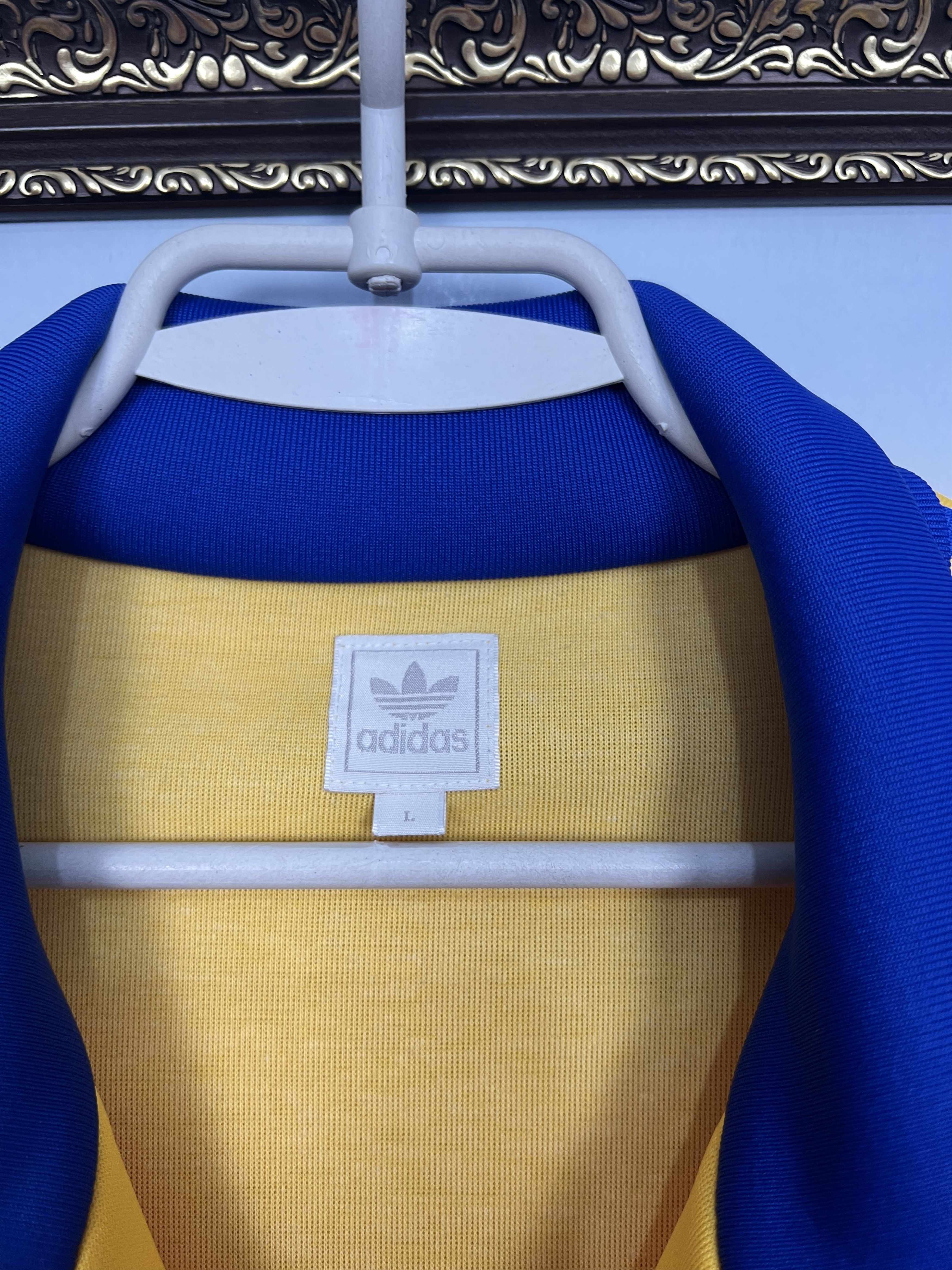 Adidas Originals Sweden Football Jacket Soccer National Track Top Size US L / EU 52-54 / 3 - 7 Thumbnail