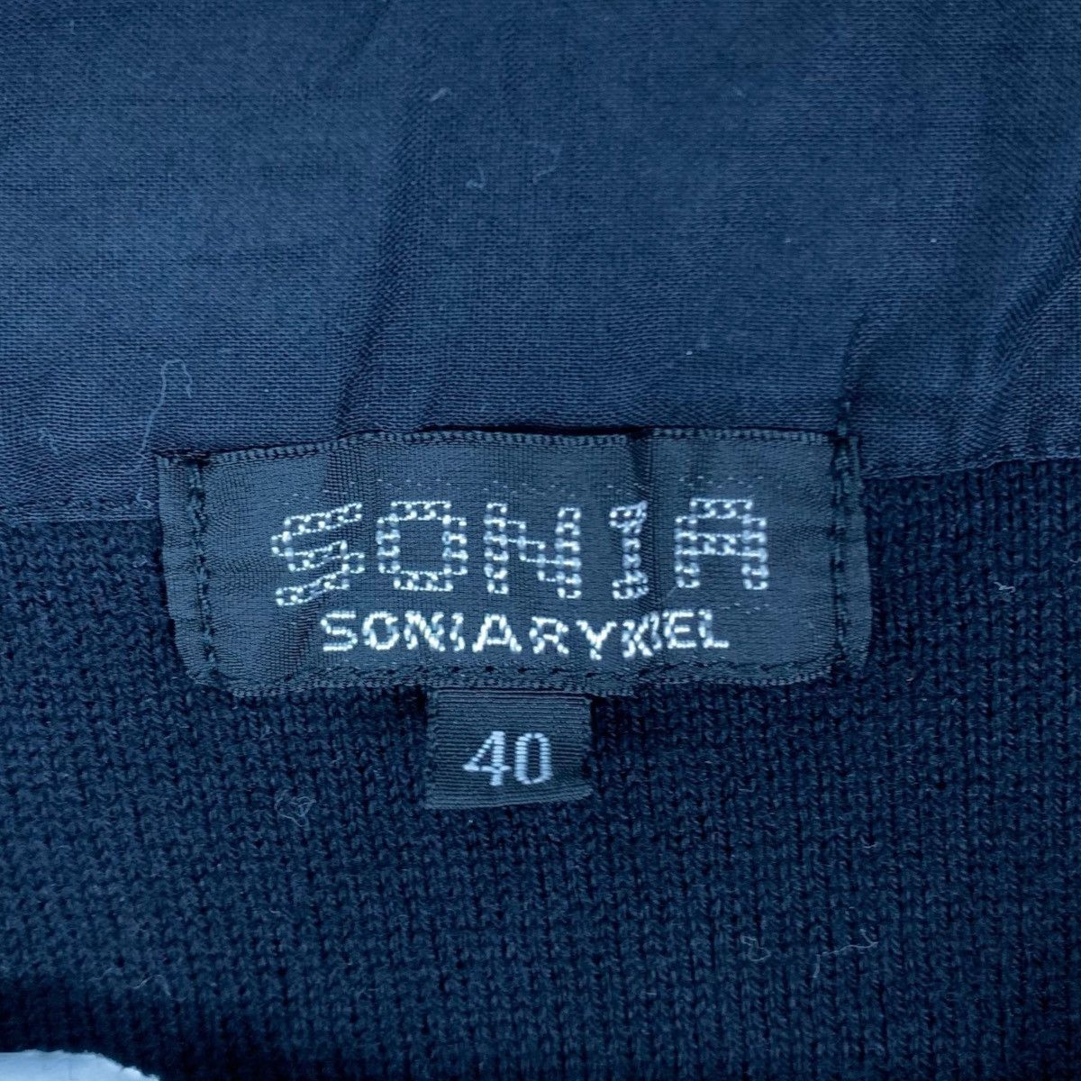 Sonia Rykiel SONIA RYKIEL French Brand Black Short Sleeve Dress Size S / US 4 / IT 40 - 5 Thumbnail
