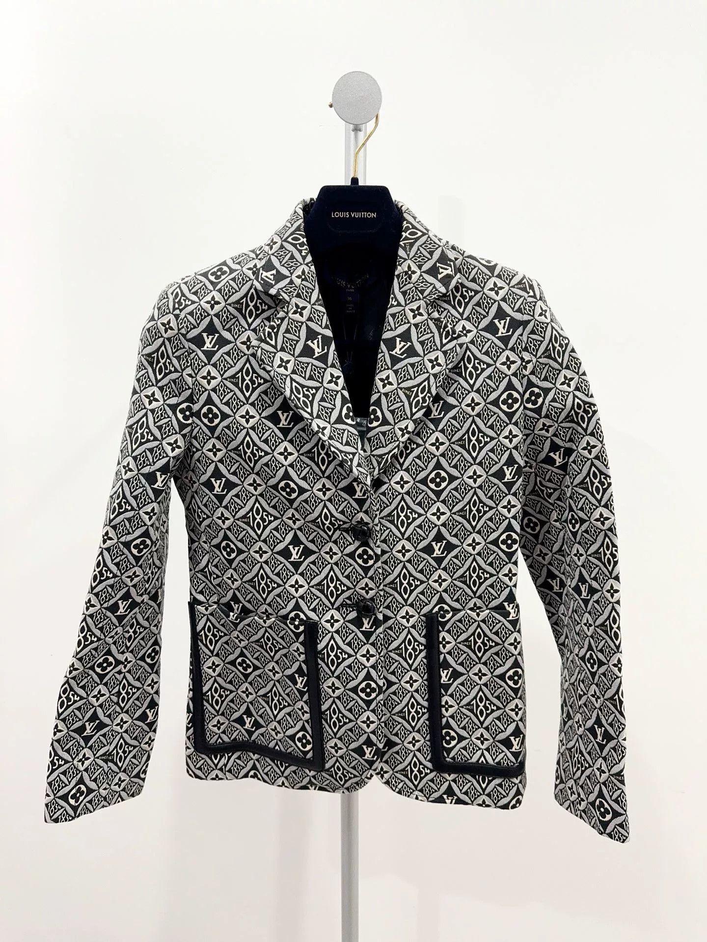 Louis Vuitton LV 1854 Suit Jacket Size US M / EU 48-50 / 2 - 1 Thumbnail