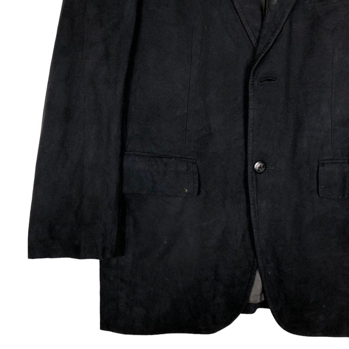 Burberry 🔥Vtg Soft Leather Jacket Burberry London Double Breast Size US M / EU 48-50 / 2 - 4 Thumbnail