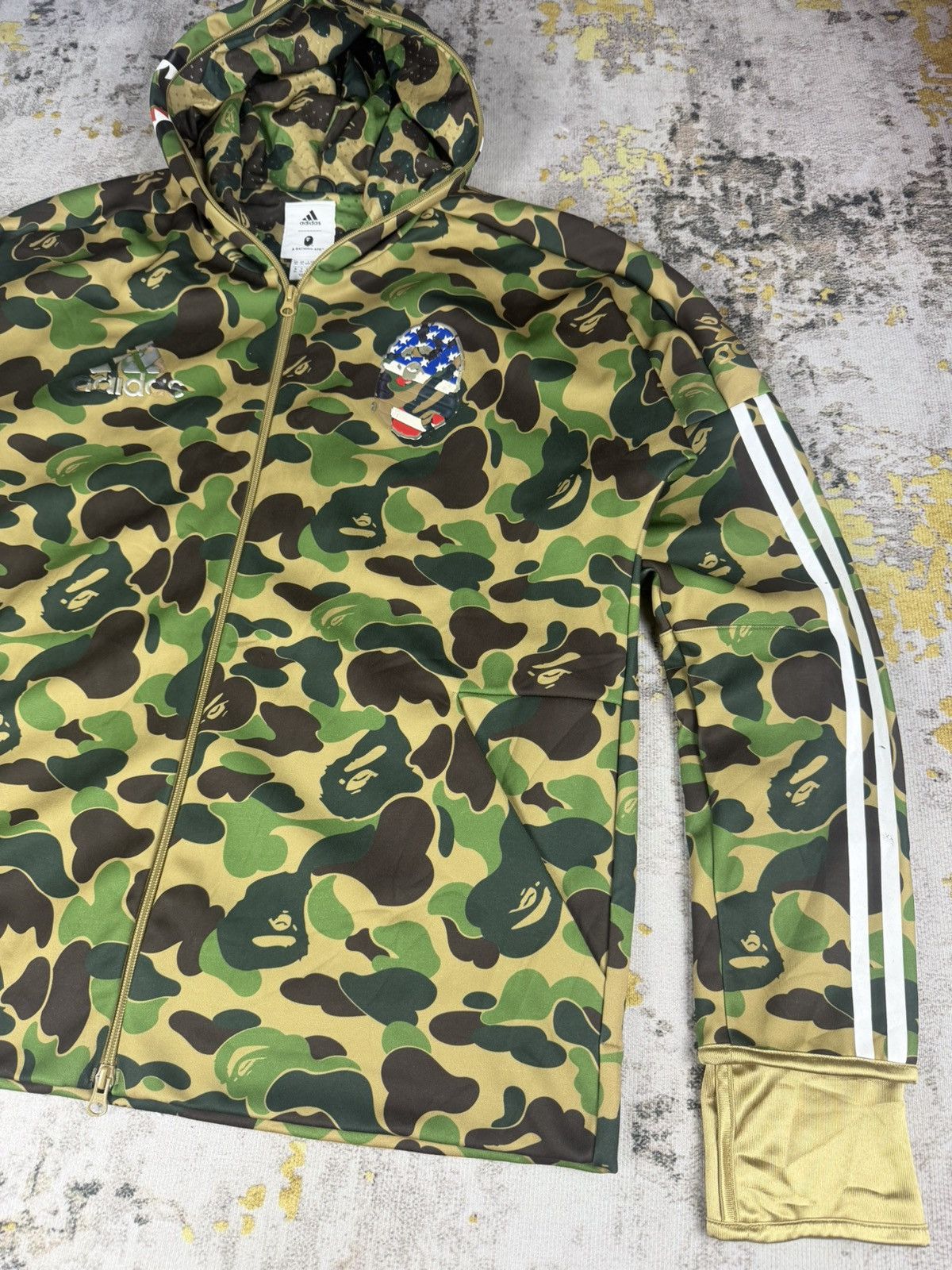 Bape Bape x Adidas SB Shark Hoodie Size US XL / EU 56 / 4 - 3 Thumbnail