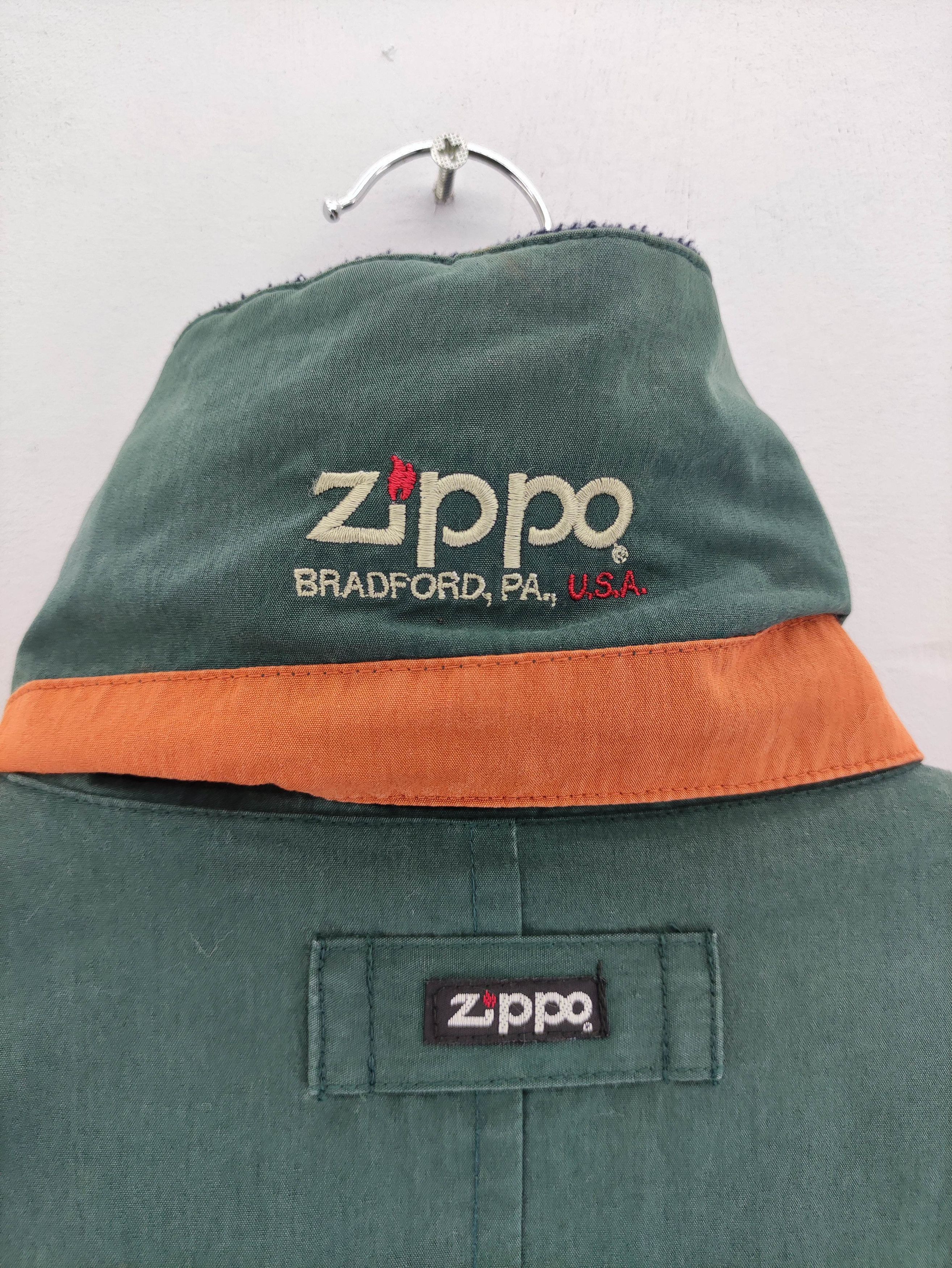 Zippo Vintage Zippo Parka Jacket Zipper With Hoodie Size US XL / EU 56 / 4 - 10 Thumbnail