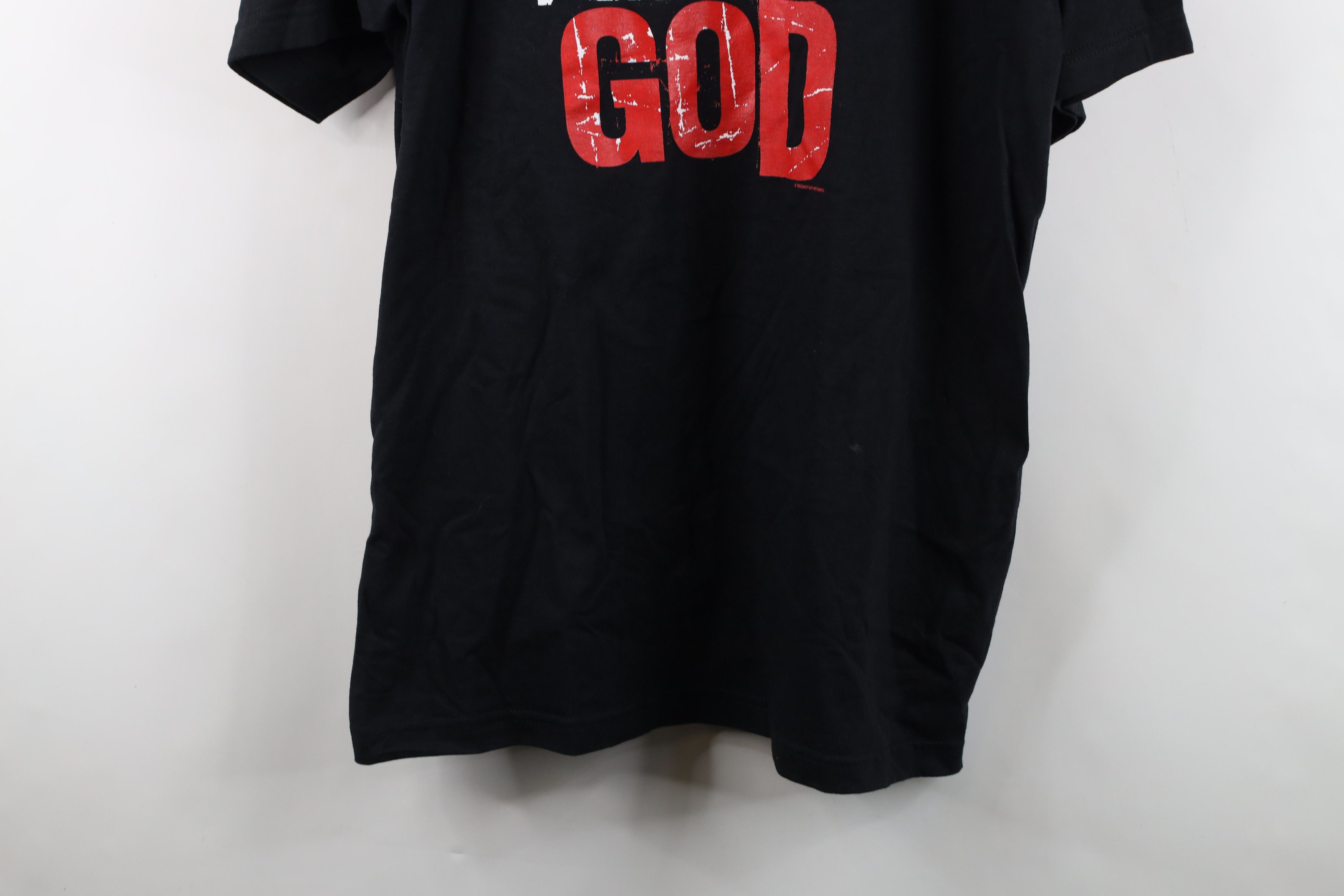 Vintage Vintage 90s Playing God Movie Short Sleeve T-Shirt Black Size US XL / EU 56 / 4 - 3 Thumbnail