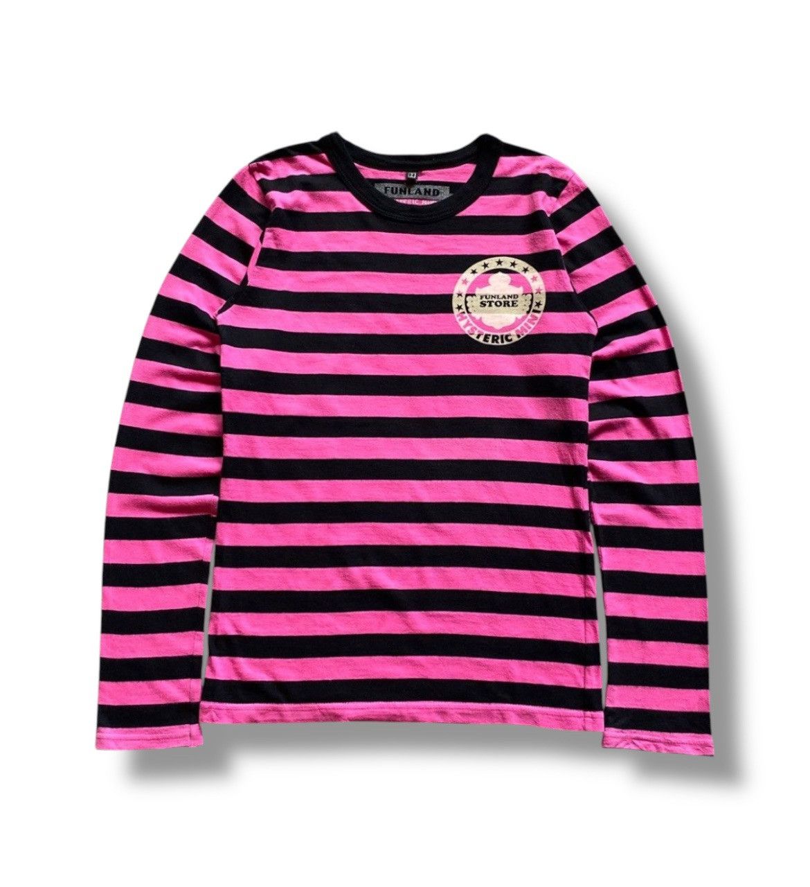 Hysteric Glamour Hysteri Glamour Stripe Longsleeve T shirt Size S / US 4 / IT 40 - 1 Thumbnail