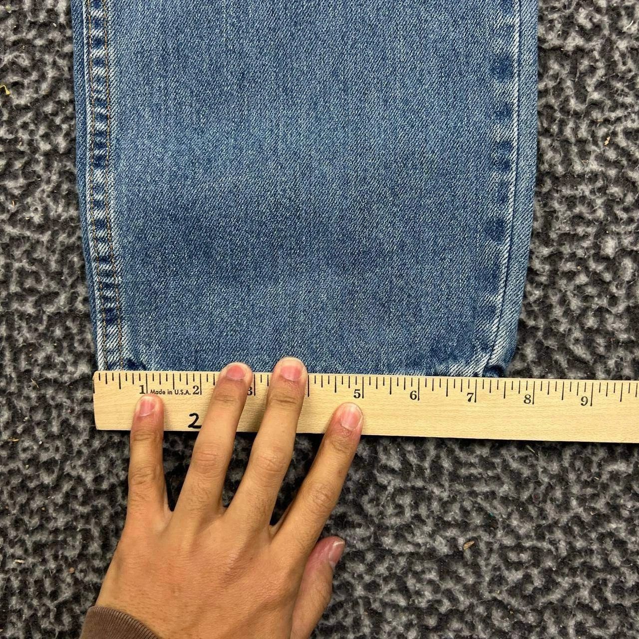 Levi's Vintage Levi's 505 Jeans 14 Low Rise Denim Cotton 33x28 Size 33" - 6 Thumbnail