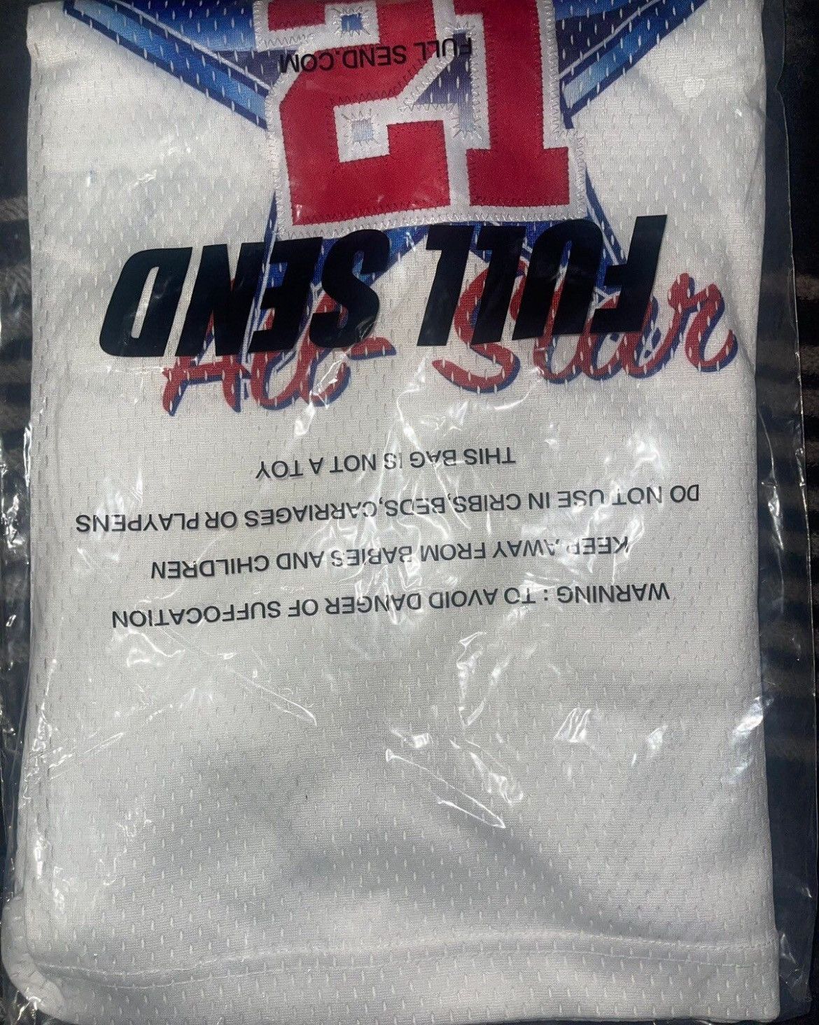 Full Send LAST DROP EVER Full Send All Star Basketball Set B&W SZ M Size US M / EU 48-50 / 2 - 9 Thumbnail
