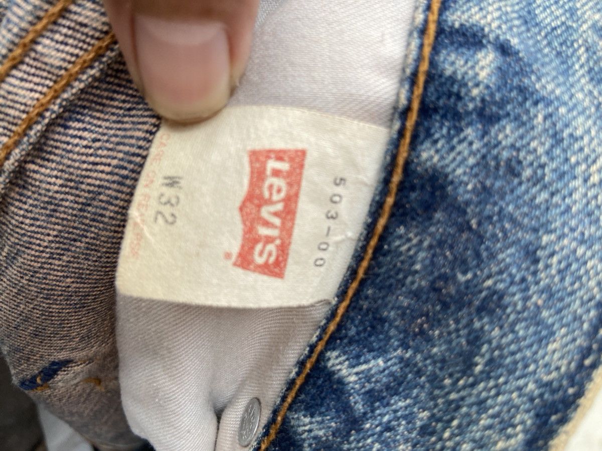 If Six Was Nine Vintage Levis 503 jeans red inside clothing flare Size US 32 / EU 48 - 14 Thumbnail