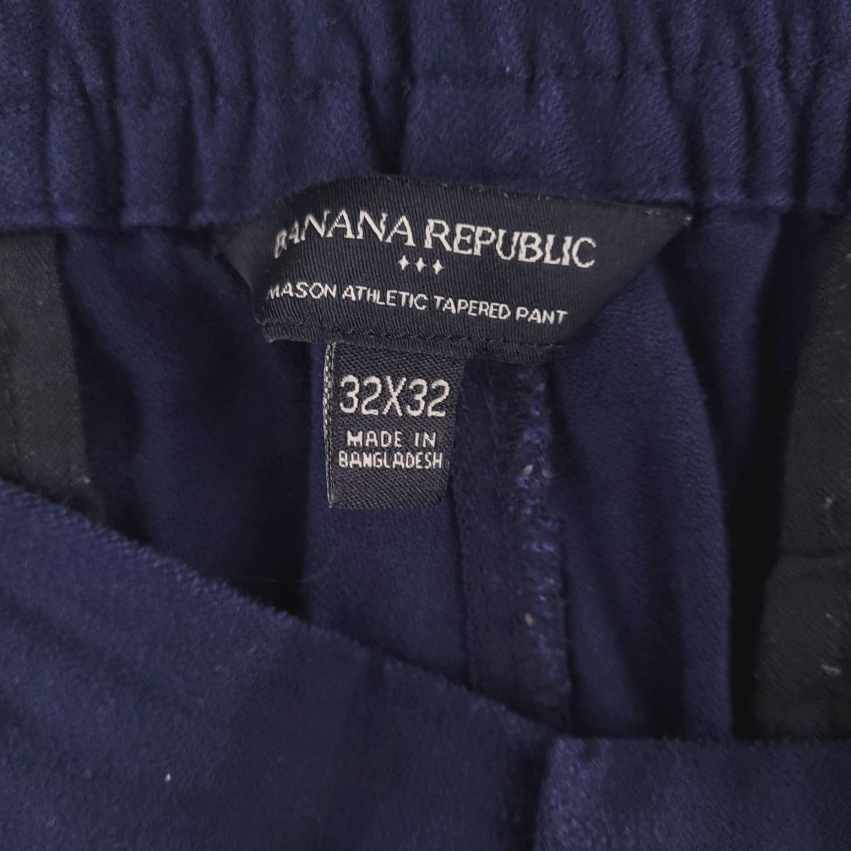 Banana Republic Banana Republic Mason Athletic Tapered Fit Blue Chino Pants Mens 32x30 Size US 32 / EU 48 - 4 Thumbnail