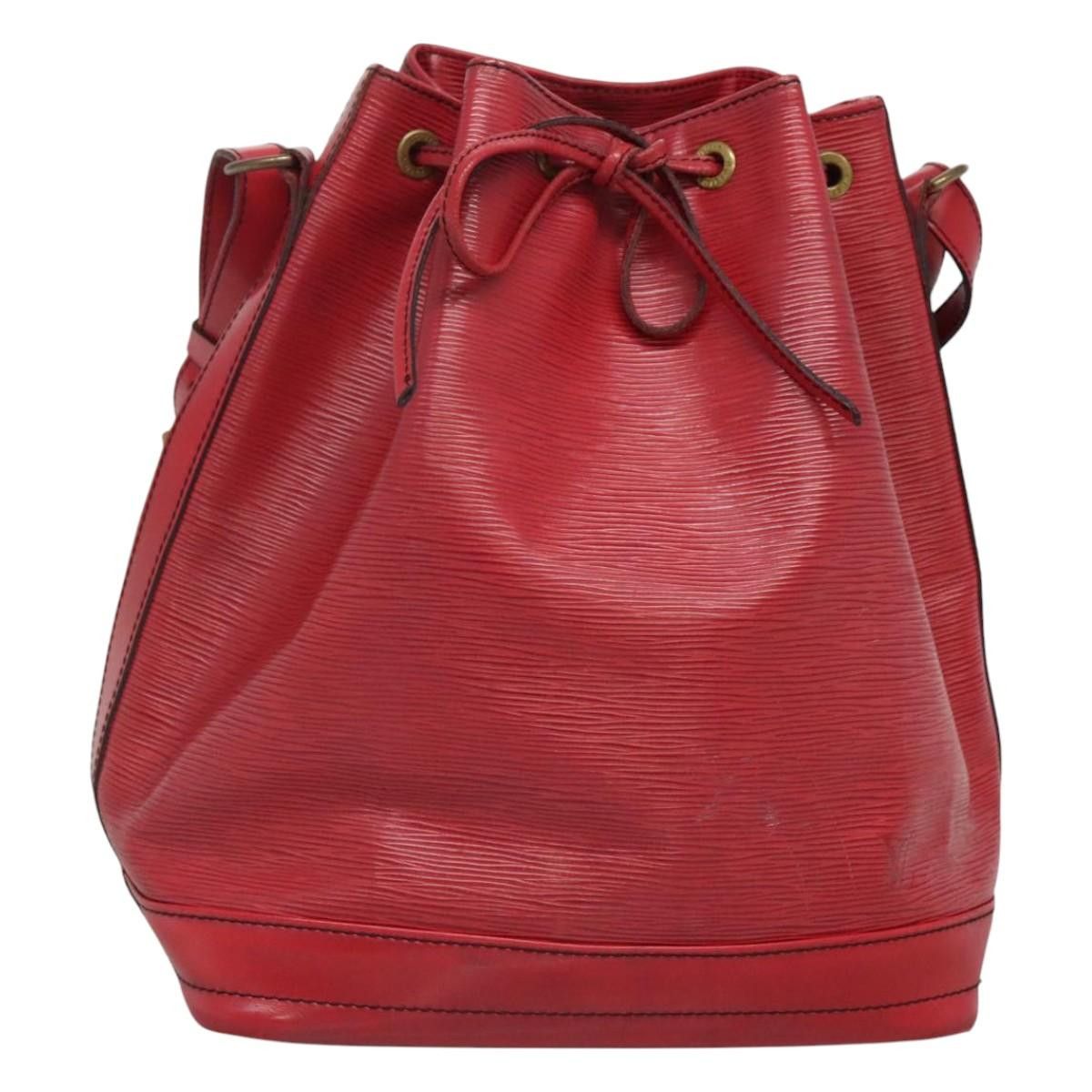 Louis Vuitton Epi Noe Shoulder Bag Red M44007 Lv Auth 116117, Women's