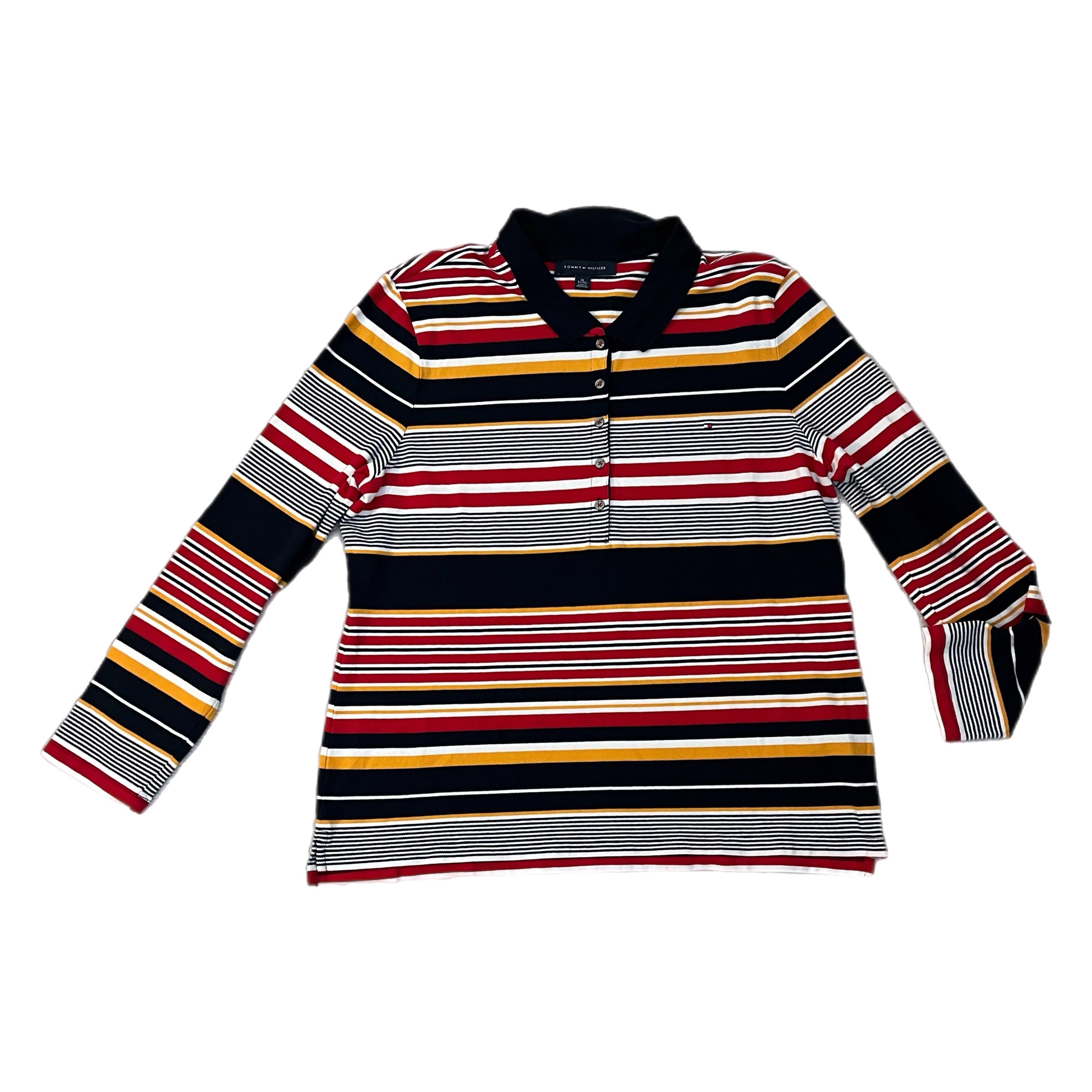 Tommy Hilfiger Year 00s 2000s Y2K Tommy Hilfiger Preppy Colorful Shirt Size US XL / EU 56 / 4 - 1 Thumbnail