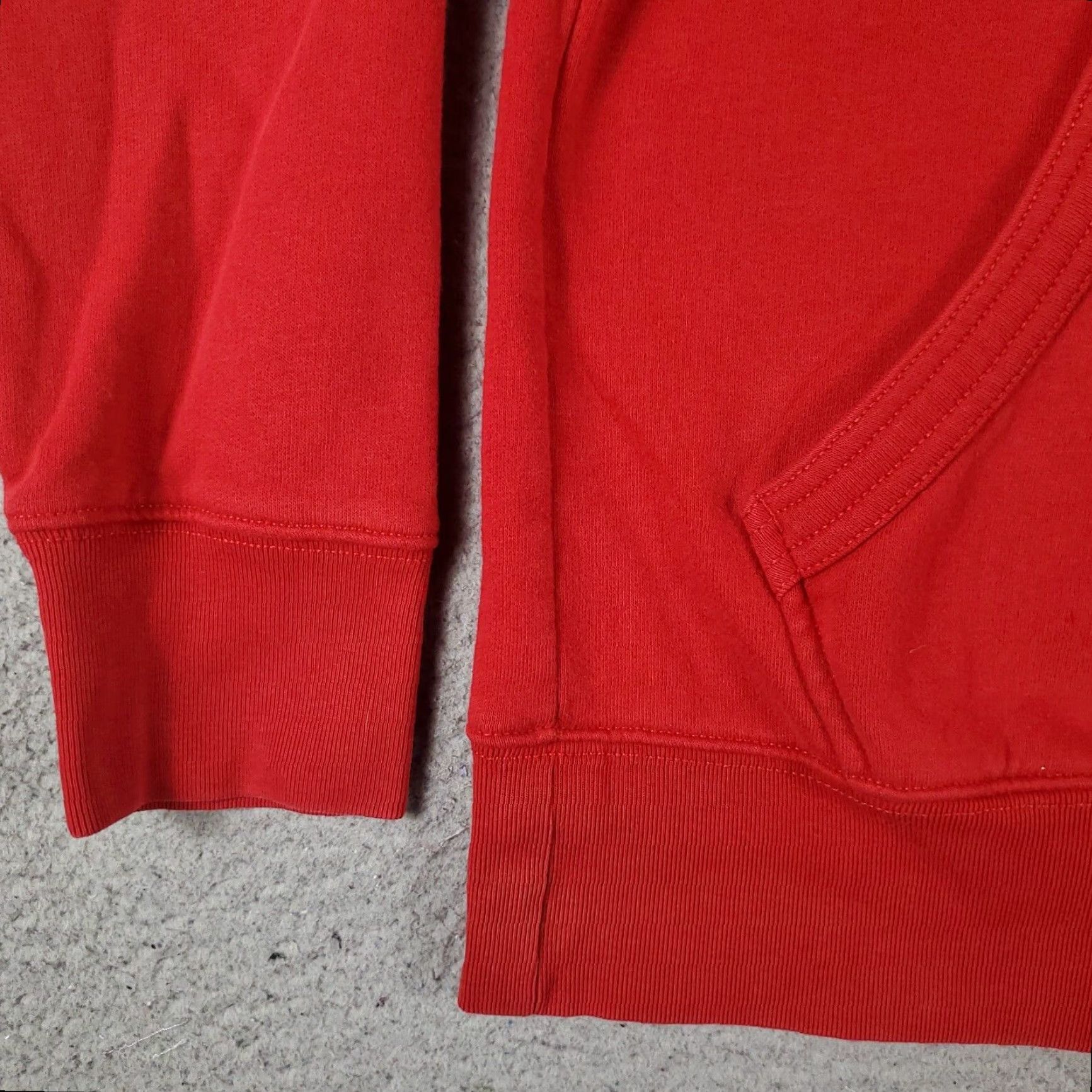 Tommy Hilfiger VINTAGE Tommy Hilfiger Hoodie Pullover Men's Small Red Crew Neck Zip Sweatshirt Casual Classic Size US S / EU 44-46 / 1 - 3 Thumbnail