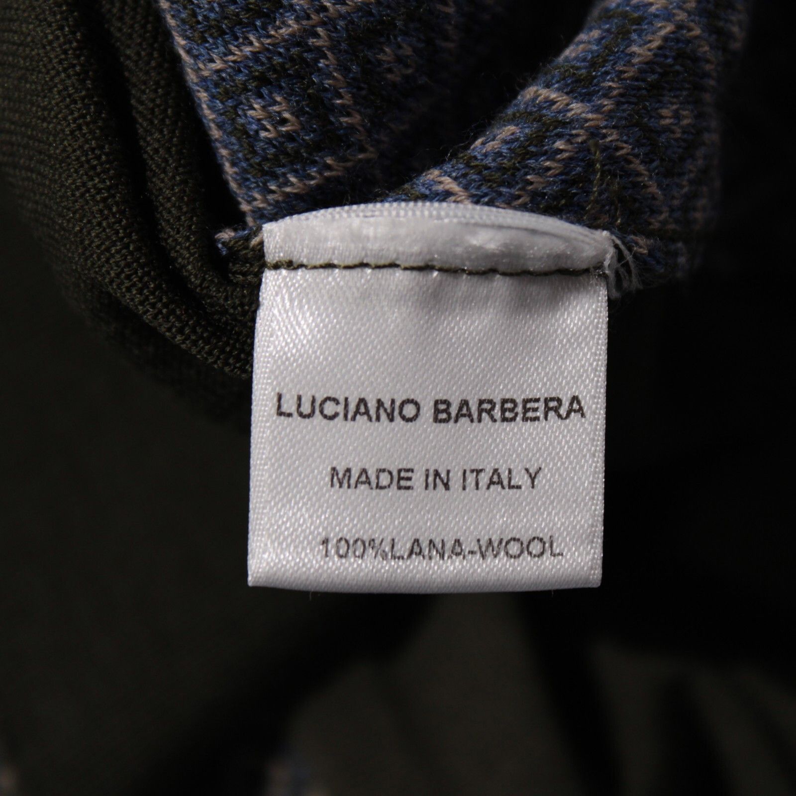Luciano Barbera Luciano Barbera Sweater Size US M in Green Size US M / EU 48-50 / 2 - 8 Thumbnail
