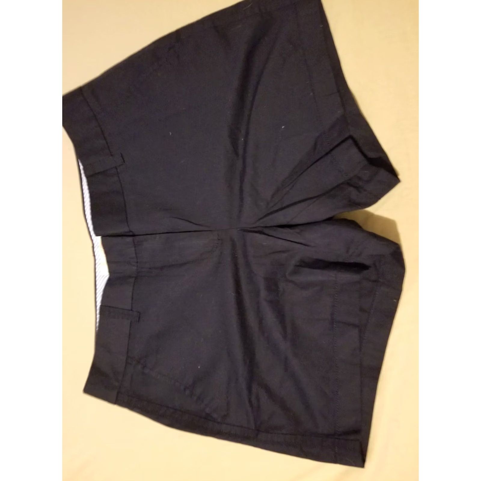 J.Crew Womens J.CREW Shorts Chino Cotton Navy Blue 6 Size 6 Regular Women Boys Girls Mens Size 28" / US 6 / IT 42 - 2 Thumbnail