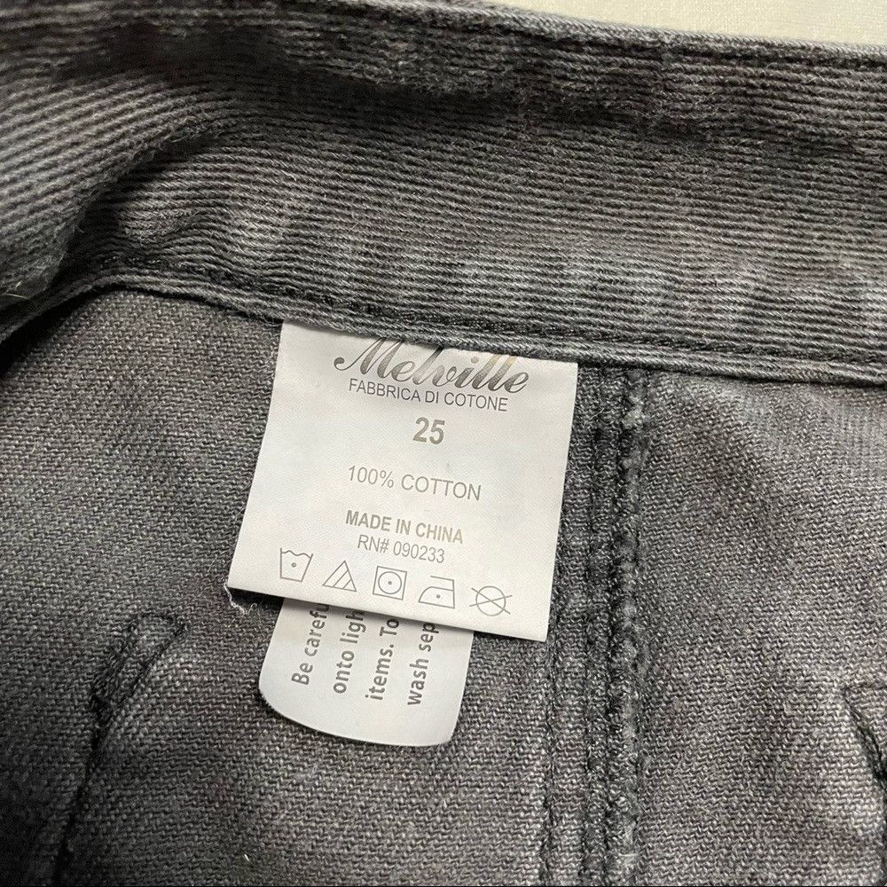 Brandy Melville Brandy Melville Faded Black A-line Denim Mini Skirt Size 25 Size 25" / US 0 / IT 36 - 8 Thumbnail