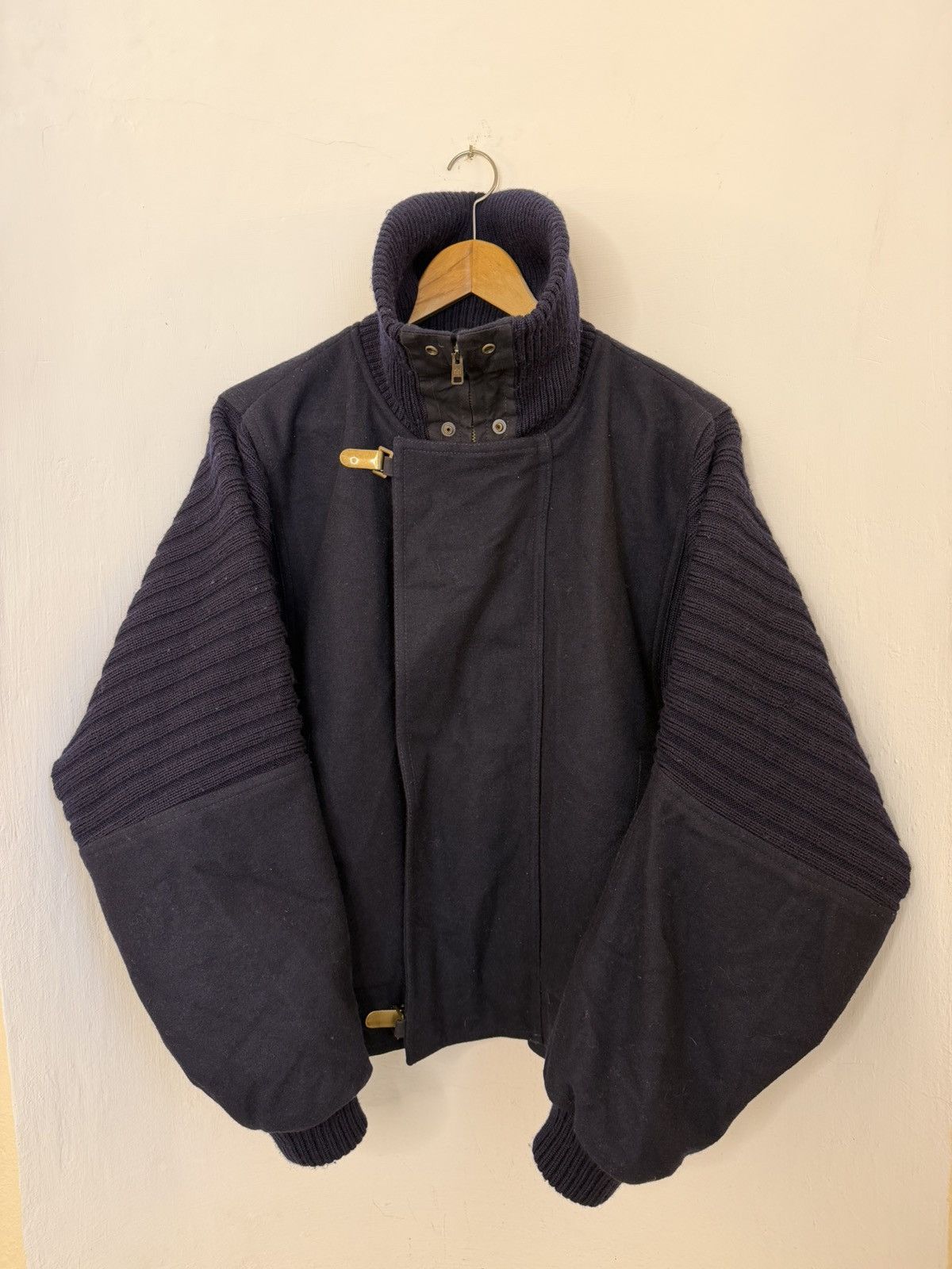Ermenegildo Zegna Vintage Archive 80s Ermenegildo Zegna Yachting Wool Jacket Size US M / EU 48-50 / 2 - 8 Thumbnail