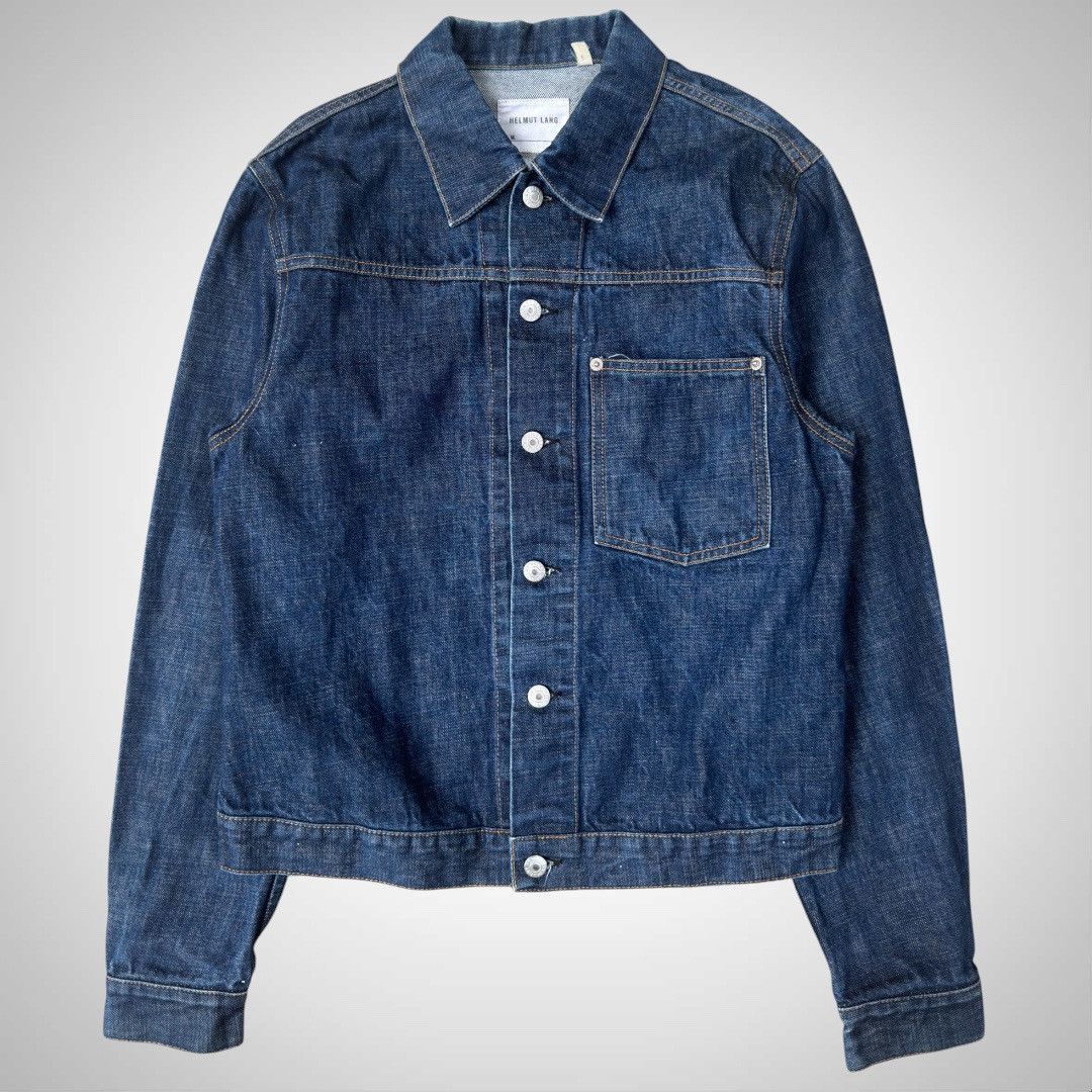 Helmut Lang Helmut Lang 1-Pocket Raw Denim Jacket - S/S97 Size US M / EU 48-50 / 2 - 1 Thumbnail