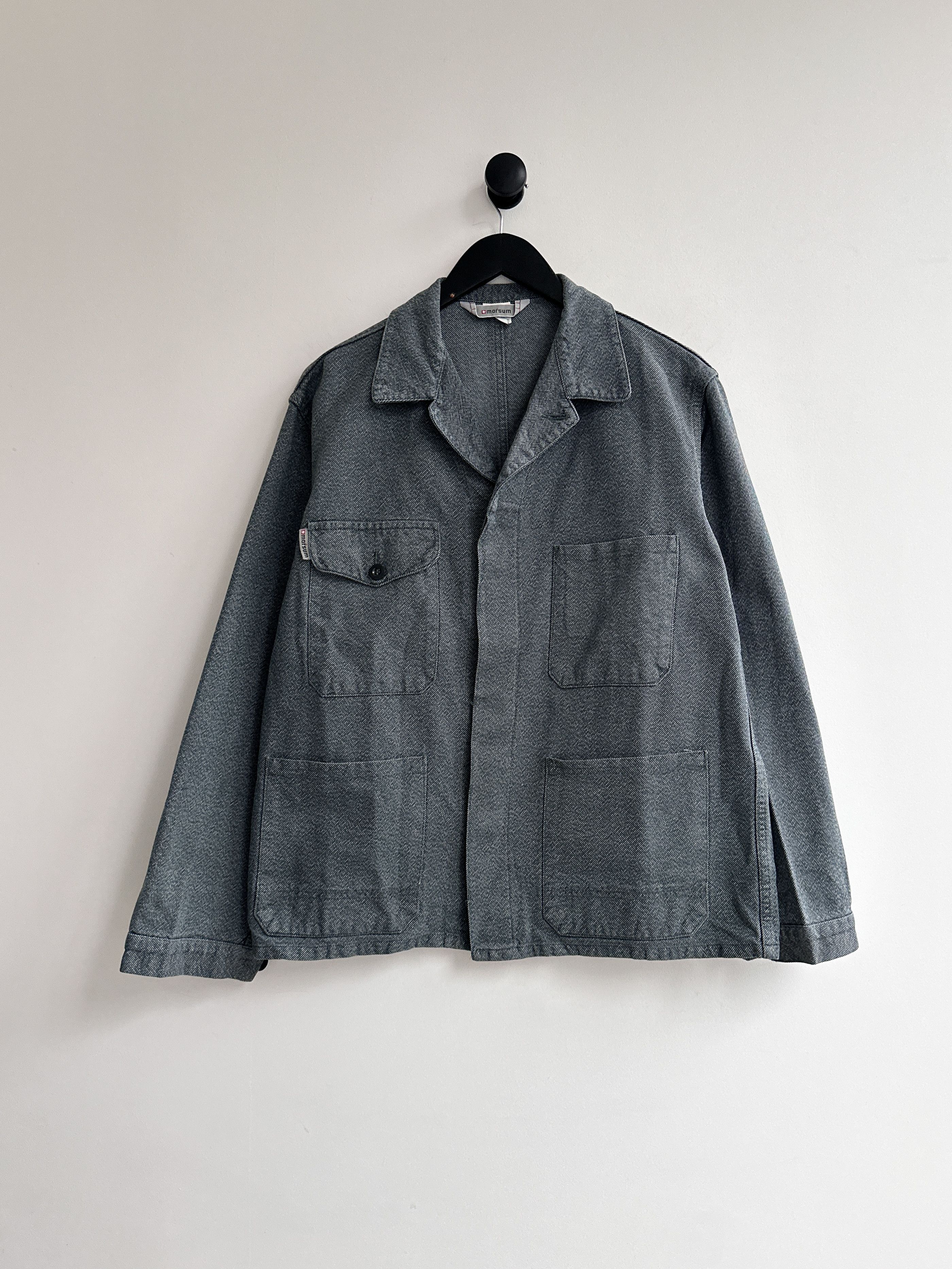 Vintage Vintage Marsum Swiss Chore Workwear Jacket Size US L / EU 52-54 / 3 - 1 Thumbnail