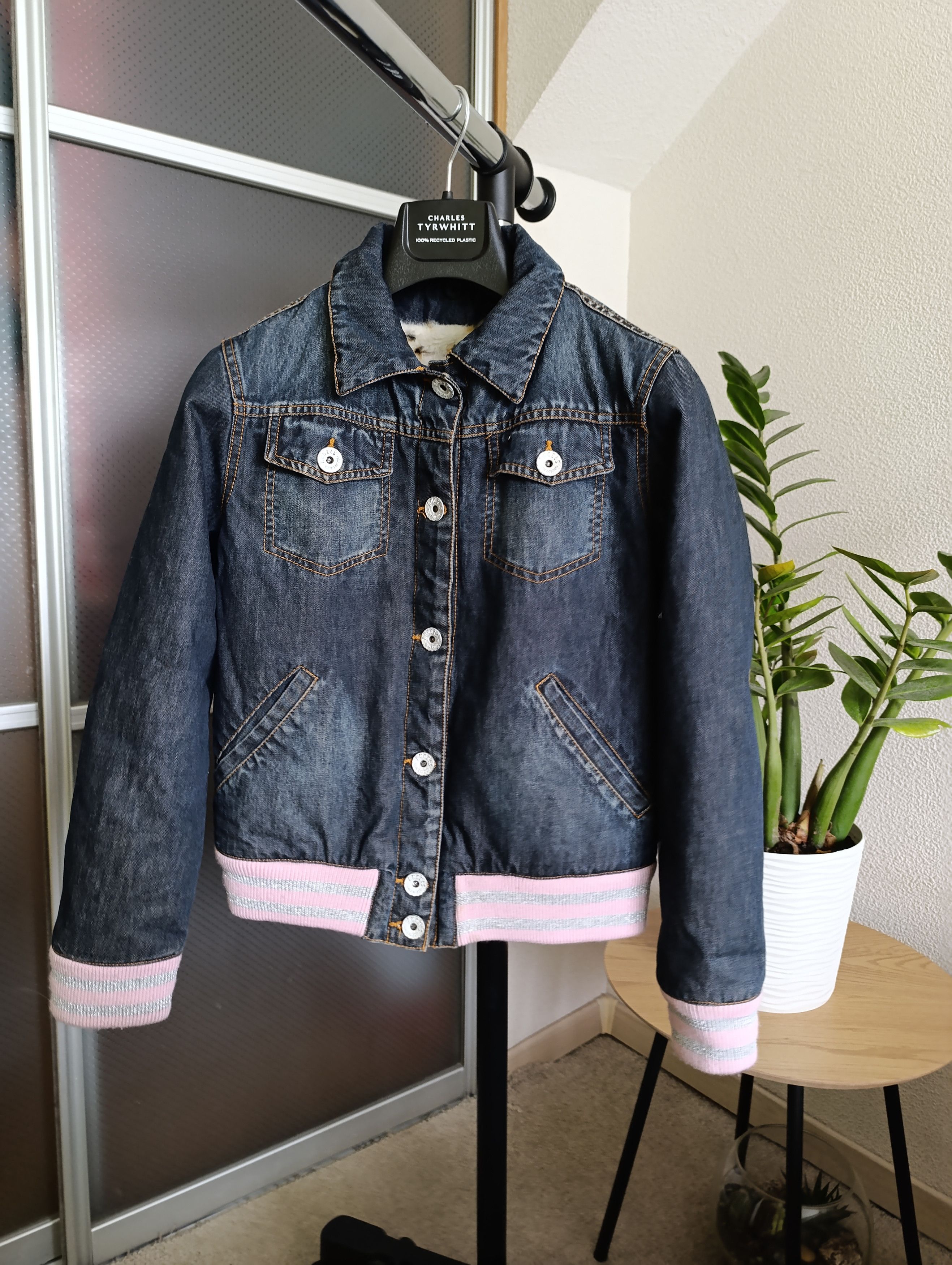 Roberto Cavalli ANGELS BY ROBERTO CAVALLI WOMEN'S INSULATED DENIM JACKET Size XS / US 0-2 / IT 36-38 - 12 Thumbnail