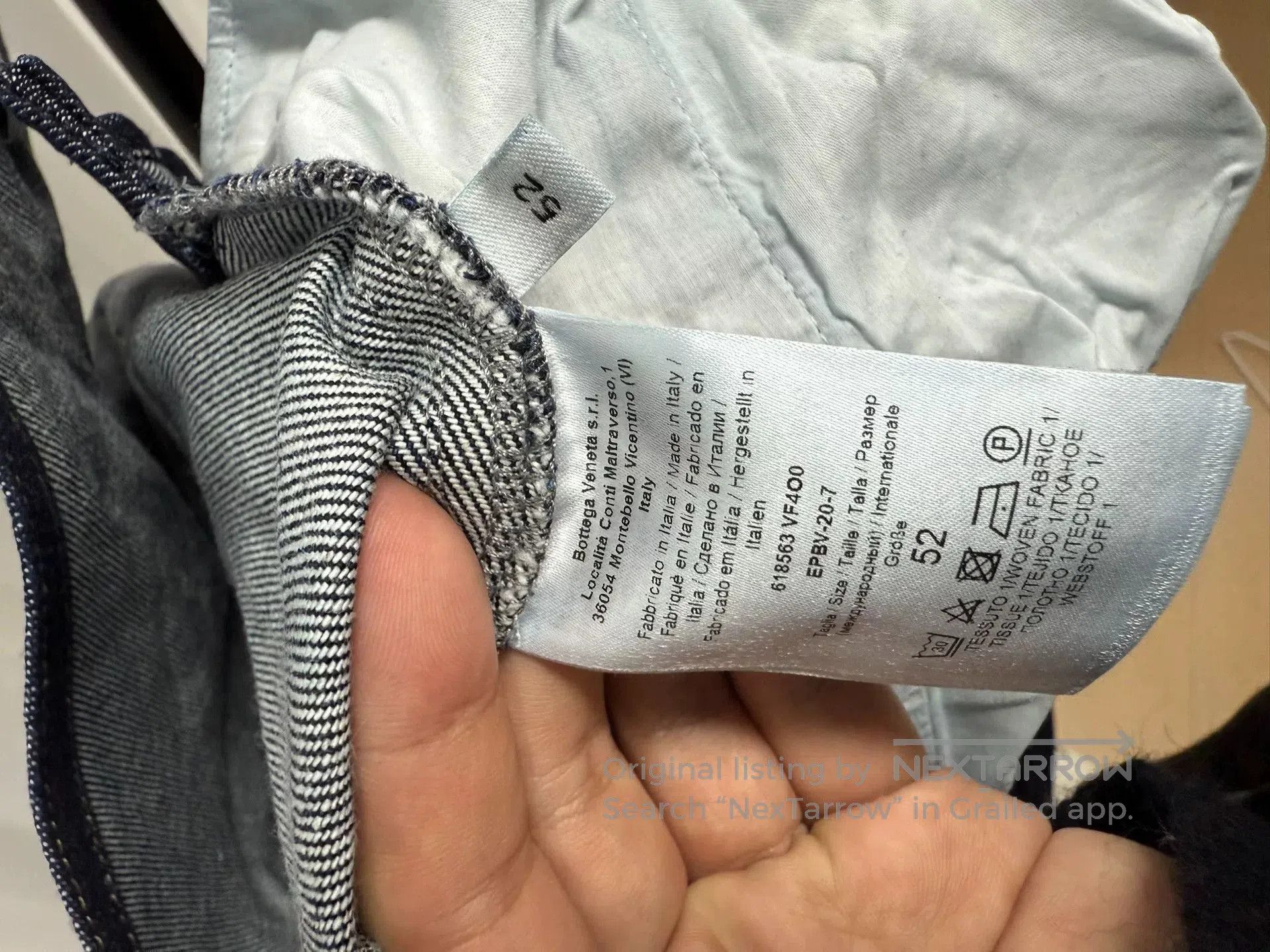 Bottega Veneta Bottega Veneta Raw Denim Overalls 52. Size US 35 - 7 Thumbnail