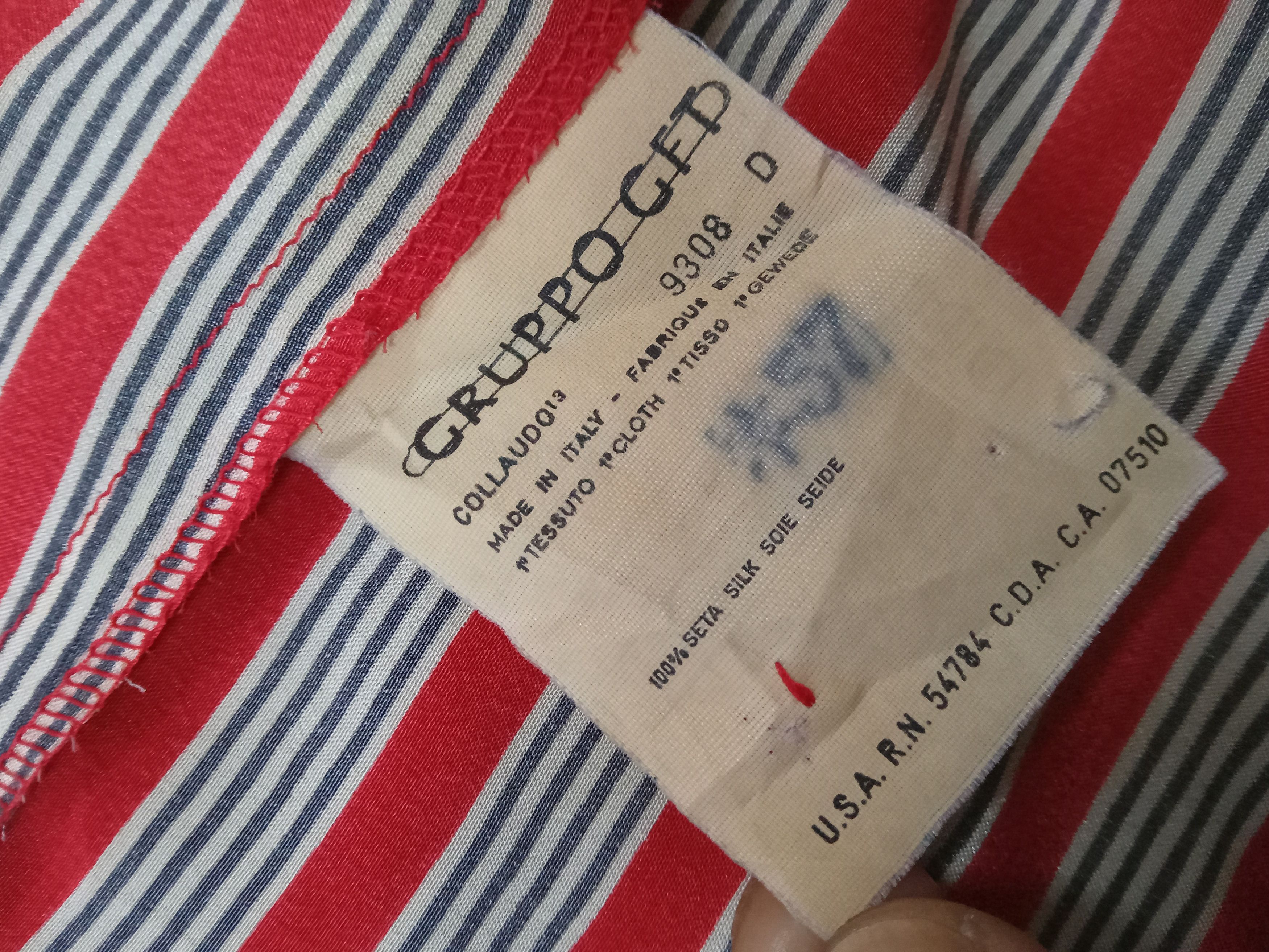 Dior × Vintage Vintage Dior Stripes Rare Button up/ Blouse Size M / US 6-8 / IT 42-44 - 4 Thumbnail
