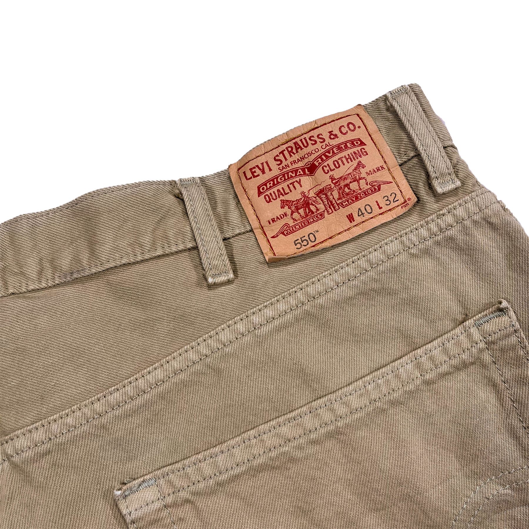 Levi's Levis 550 relaxed fit baggy jeans • W40L32 size Size US 40 / EU 56 - 6 Thumbnail