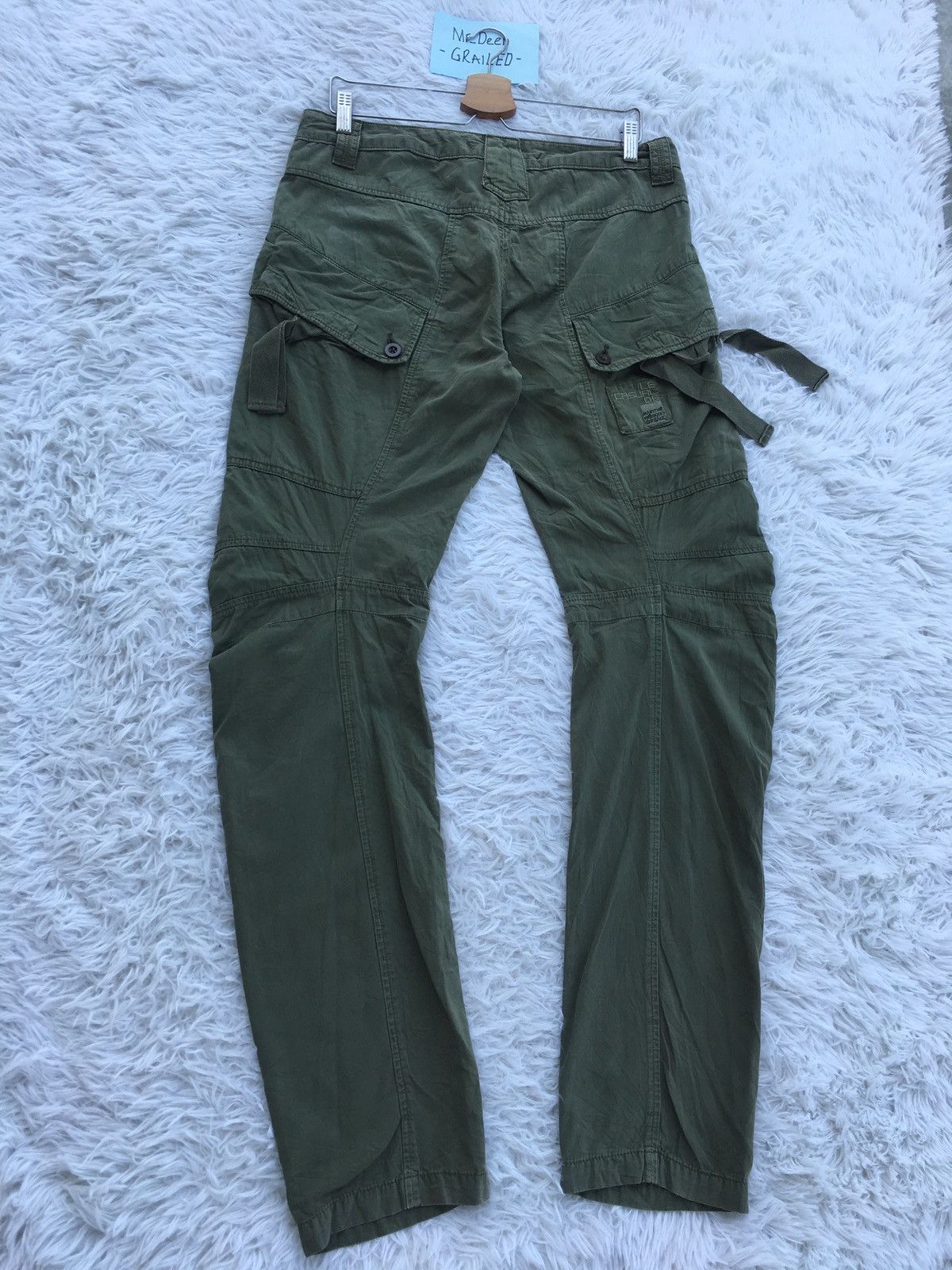 Marithe + Francois Girbaud Rare Vintage Marithe Francois Girbaud Cargo Pant Size US 33 - 14 Thumbnail