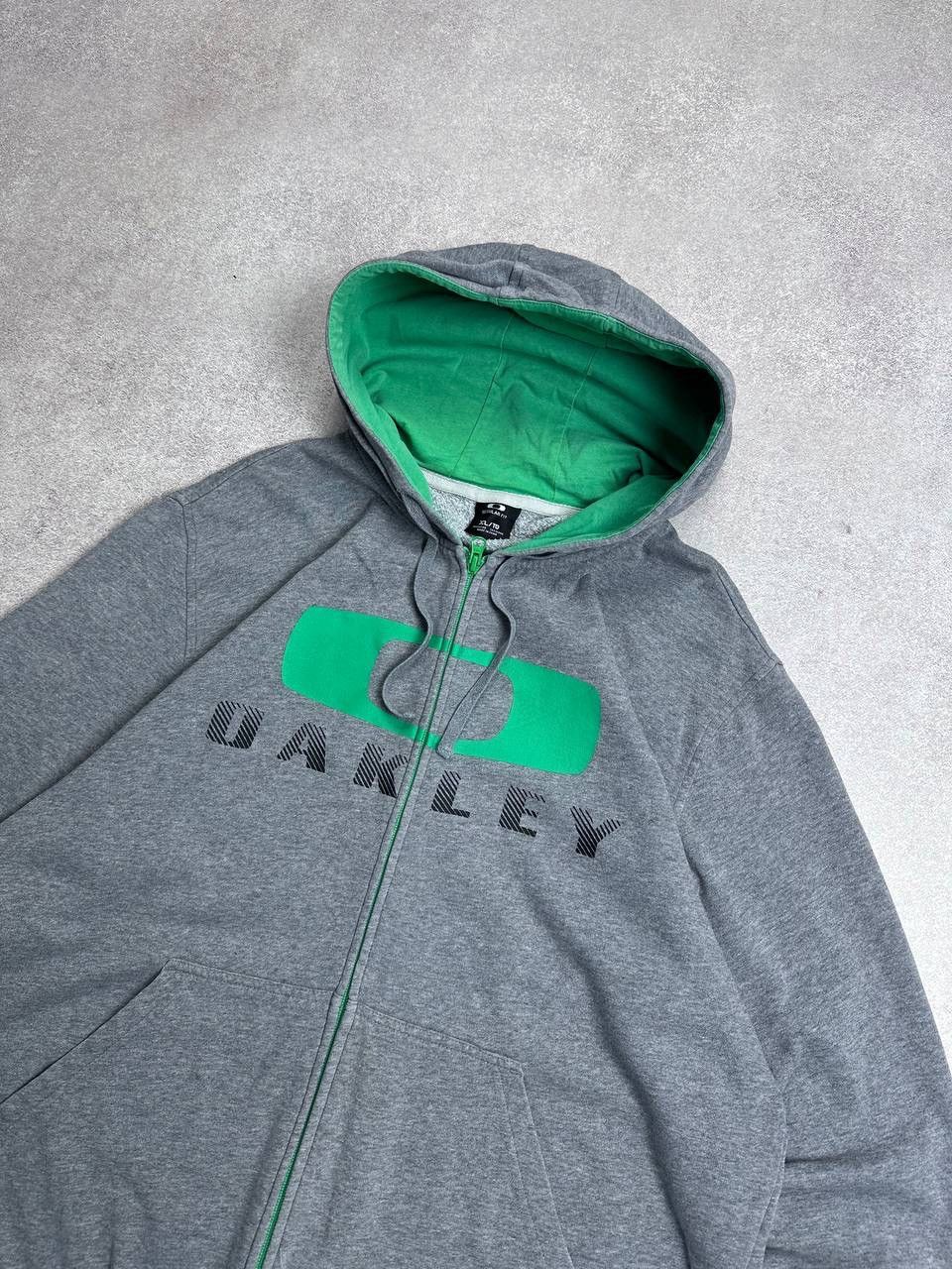 Oakley Vintage Oakley Software Boxy Zip Hoodie XL Size US L / EU 52-54 / 3 - 3 Thumbnail