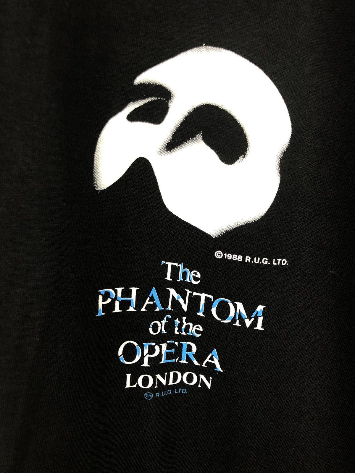 Band Tees × Vintage Rare T Shirt 1988 The Phantom Of The Opera London Size US L / EU 52-54 / 3 - 4 Thumbnail