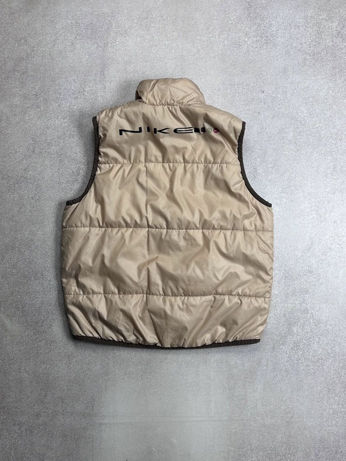 Nike Vintage Nike Swoosh Reversible Puffer Jacket S Y2K Size US S / EU 44-46 / 1 - 5 Thumbnail
