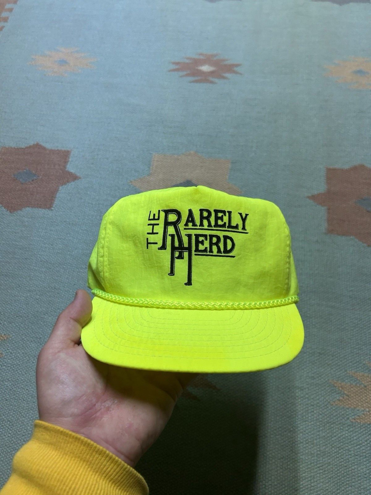 Vintage Vintage hat The Rarely Herd country bluegrass music band Size ONE SIZE - 2 Thumbnail