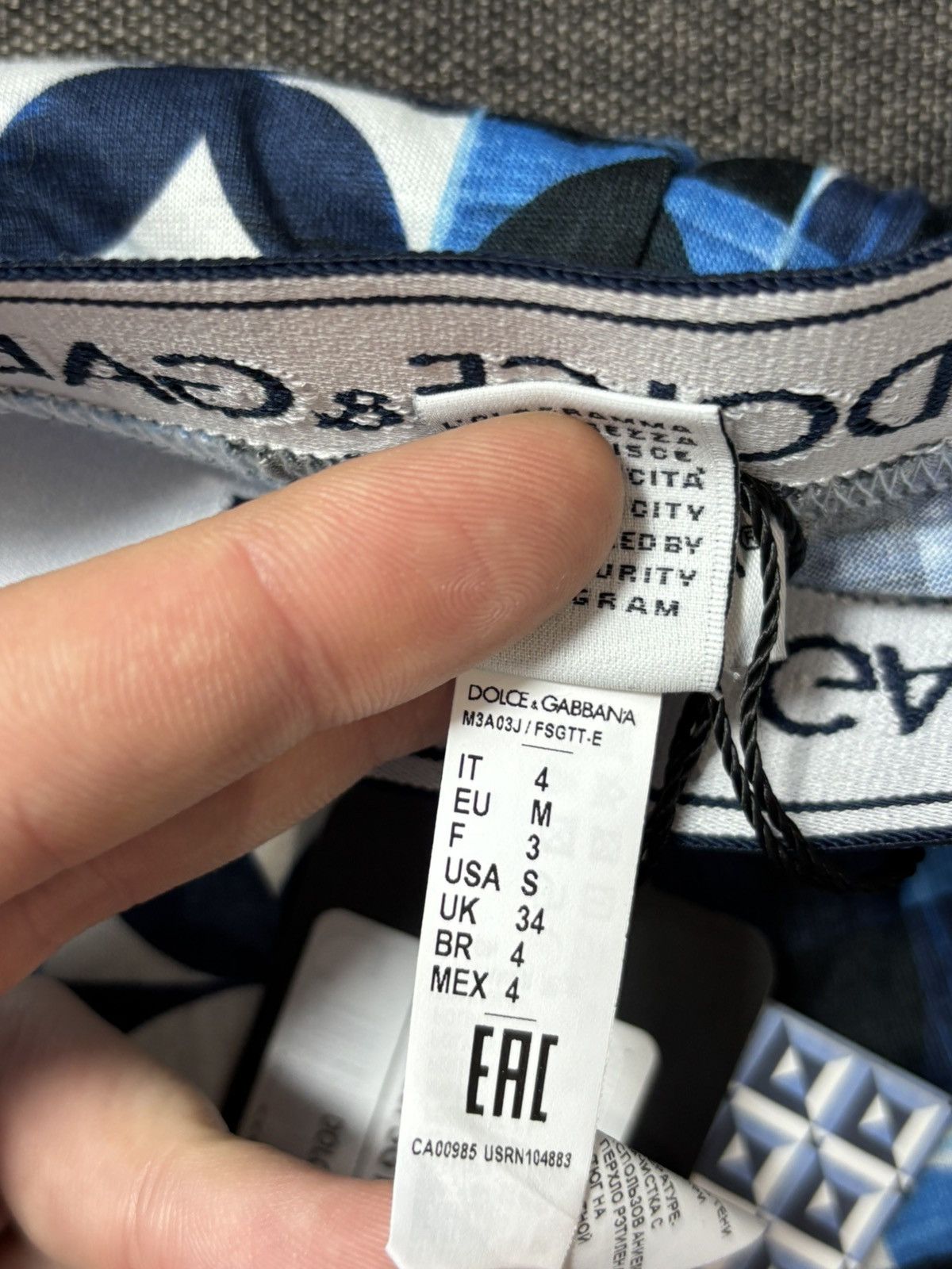 Dolce & Gabbana Dolce Gabbana Underwear Size US 29 - 7 Thumbnail