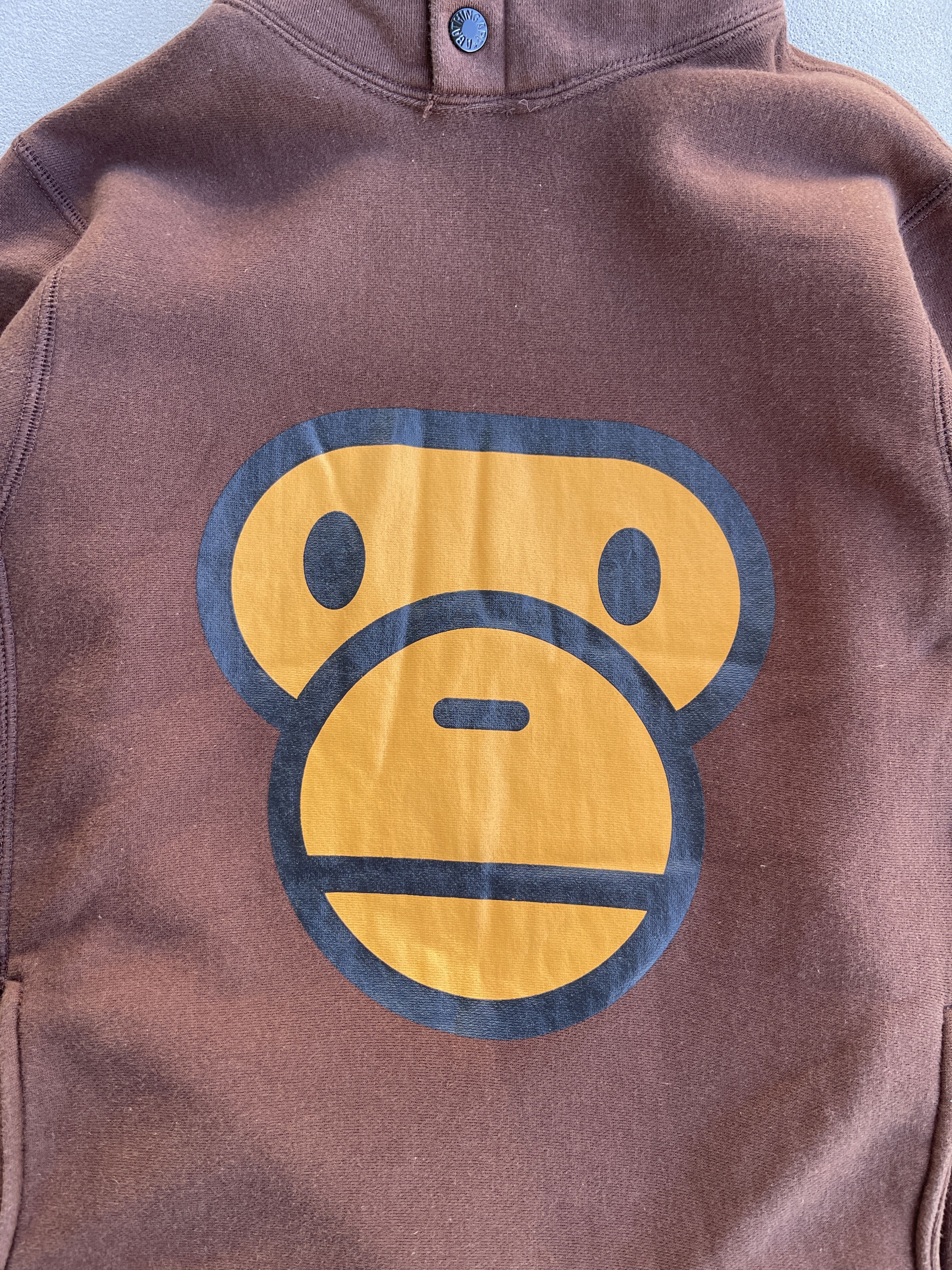 Vintage Vintage 2000s Bape Baby Milo Face Hoodie (S) Size US S / EU 44-46 / 1 - 3 Thumbnail