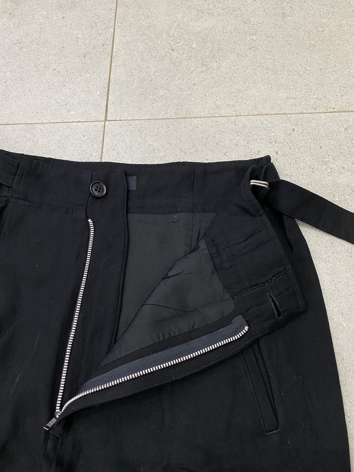 Y's Y's Midi Skirts Black With Buckle Size 30" / US 8 / IT 44 - 6 Thumbnail