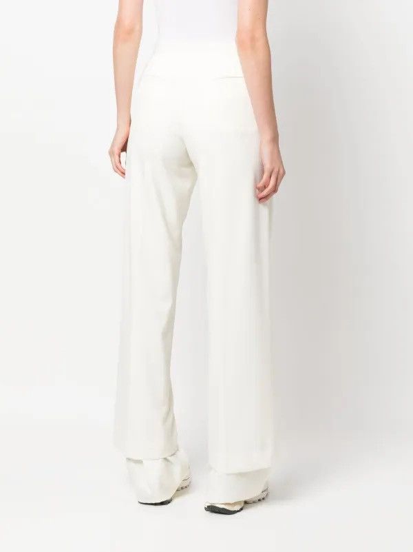 Maison Margiela !DS! SS23 Maison Margiela High Waisted Flared Trousers Size 27" / US 4 / IT 40 - 4 Thumbnail