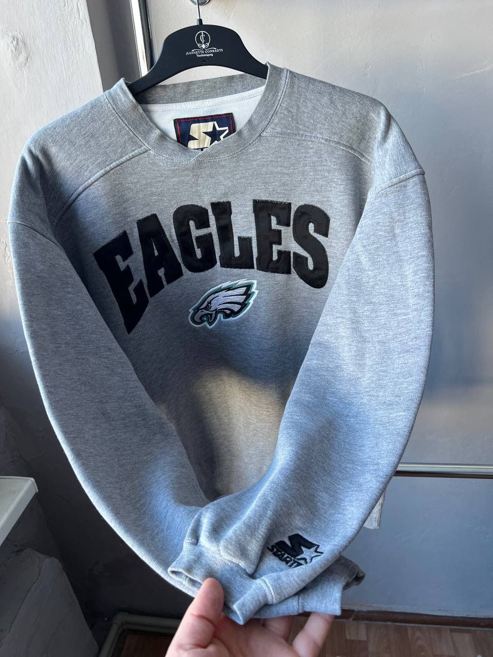 Starter PHILADELPHIA EAGLES STARTER NFL VINTAGE COTTON SWEATSHIRT L Size US L / EU 52-54 / 3 - 9 Thumbnail