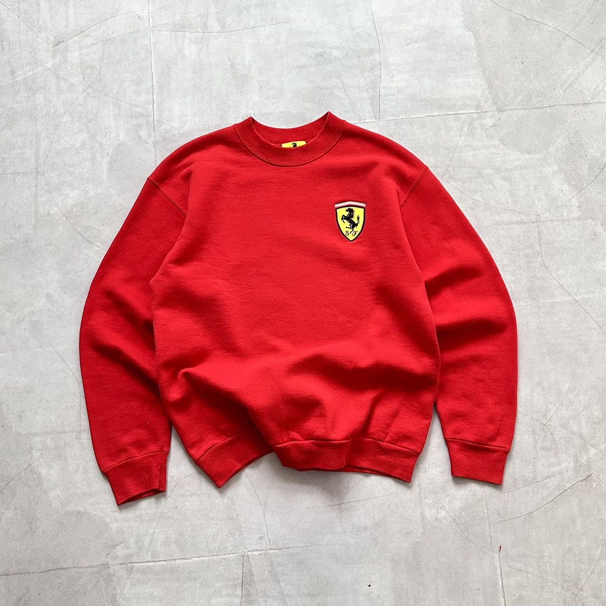 Ferrari 1996s Ferrari Formula 1 Racing Michael Schumacher Sweatshirt Size US M / EU 48-50 / 2 - 1 Thumbnail