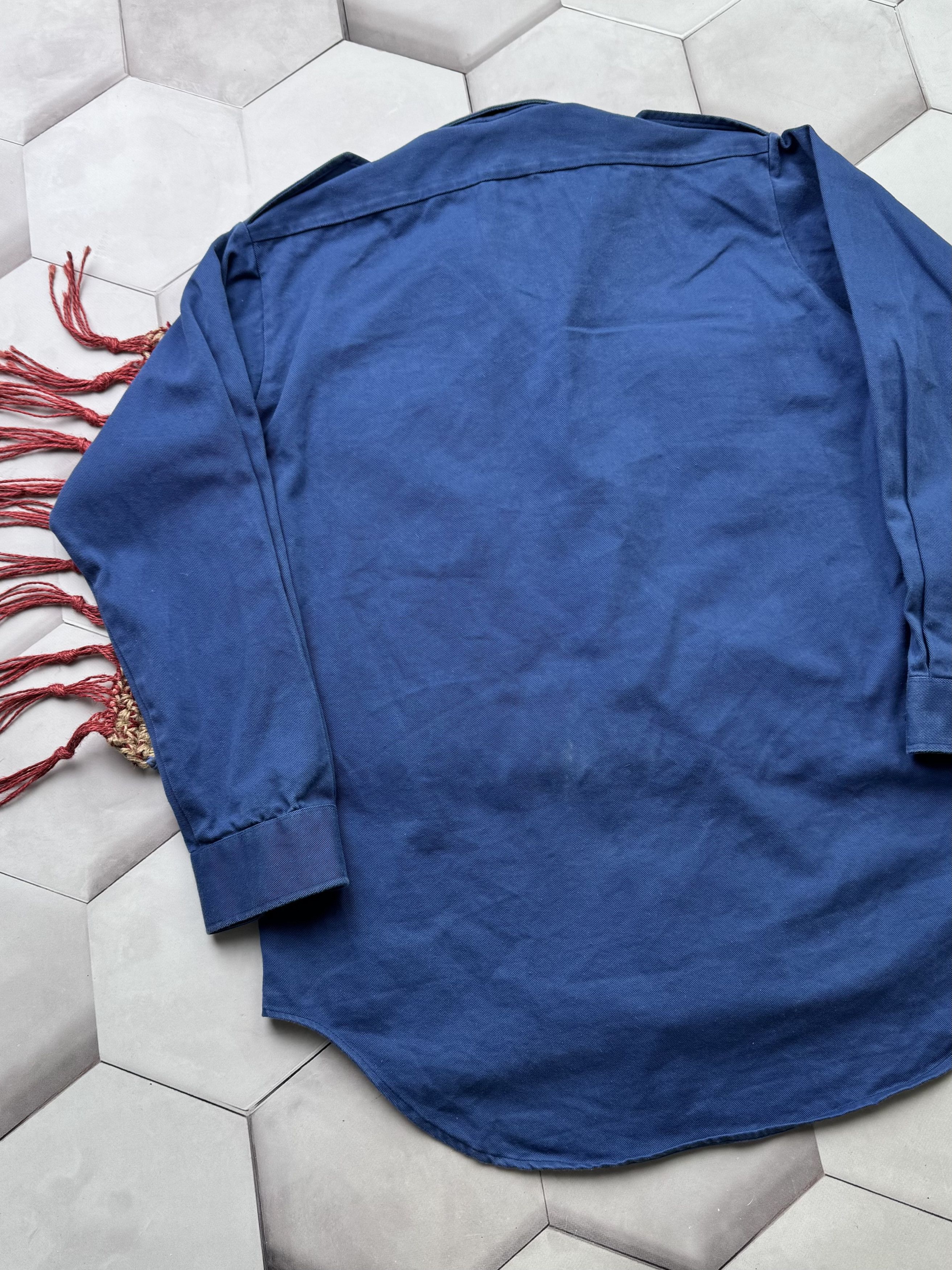 Japanese Brand Vintage Work Shirt (E4) Size US L / EU 52-54 / 3 - 9 Thumbnail