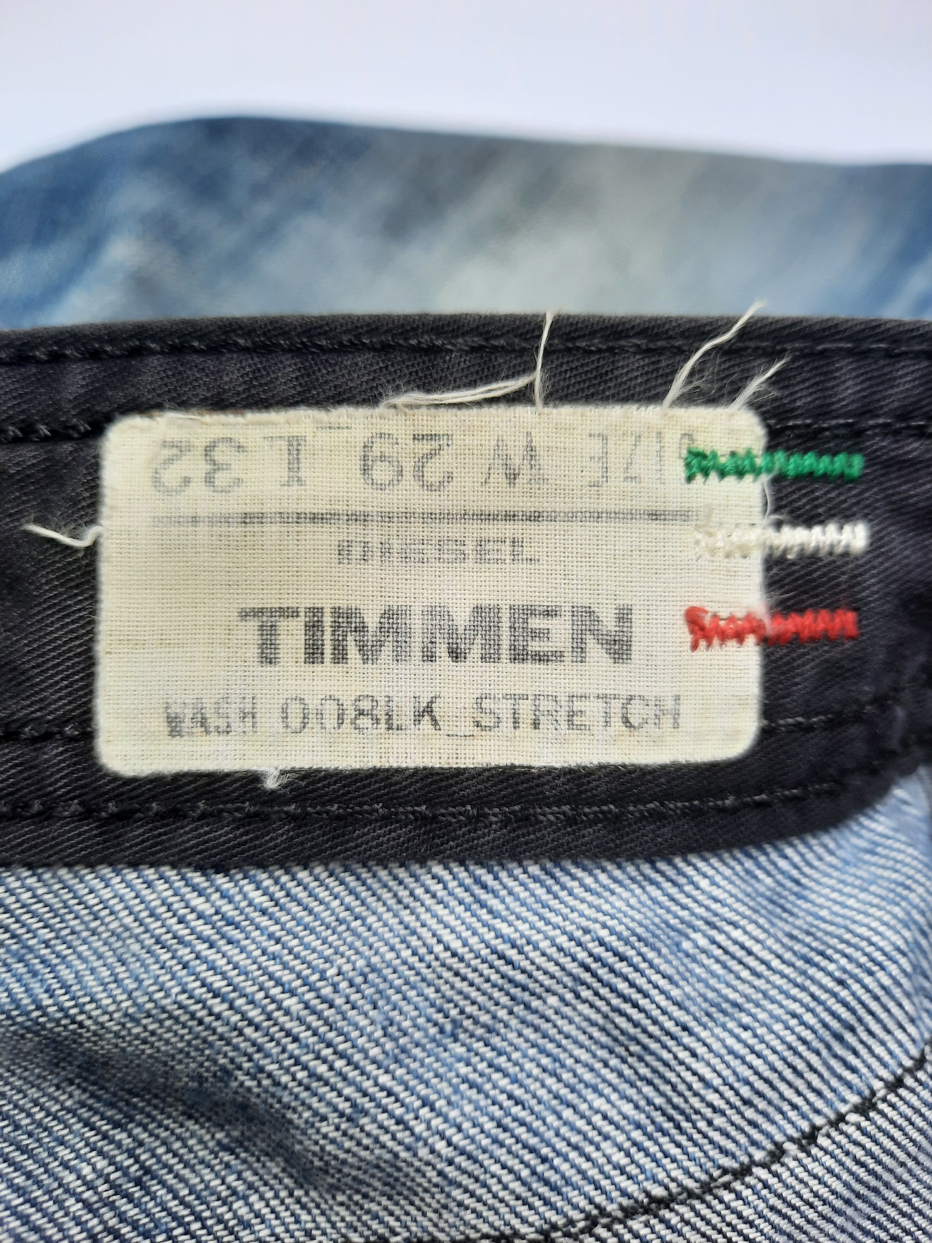 Diesel "DIESEL" distressed denim Size US 29 - 11 Thumbnail